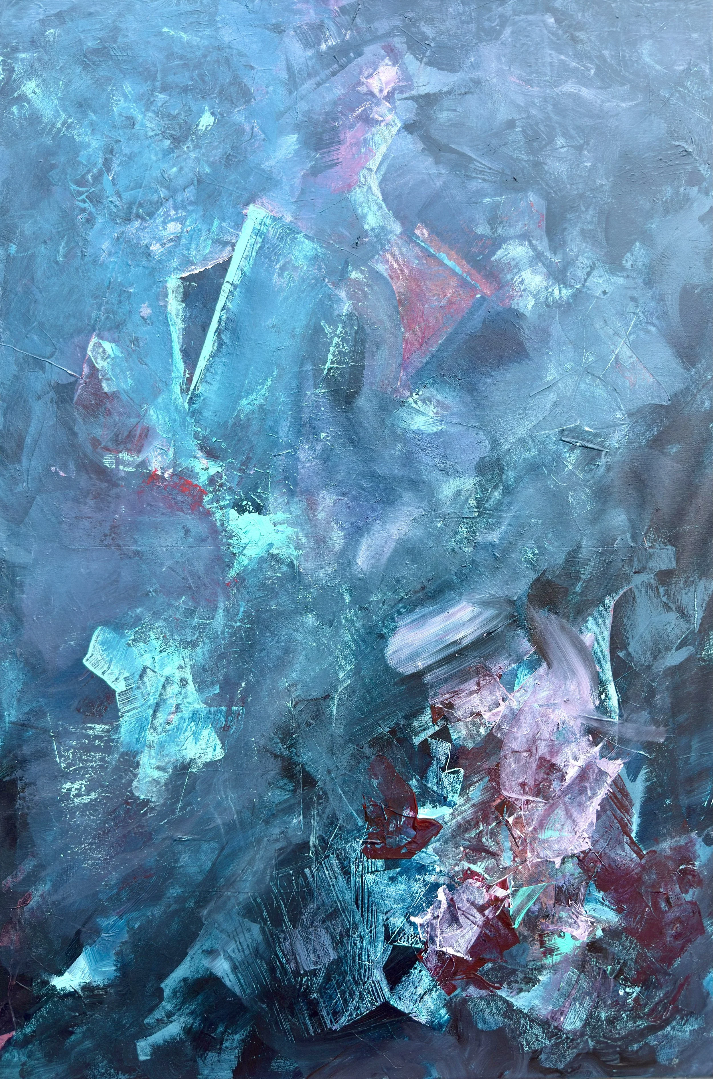 I don't at all approve of my own extinction, acrylic, 24x36