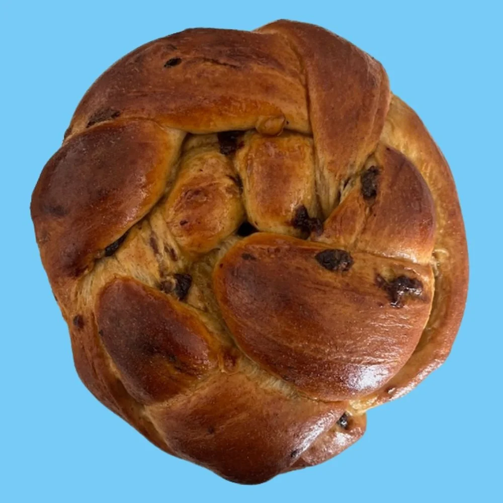 Cinnamon Maple Raisin Challah