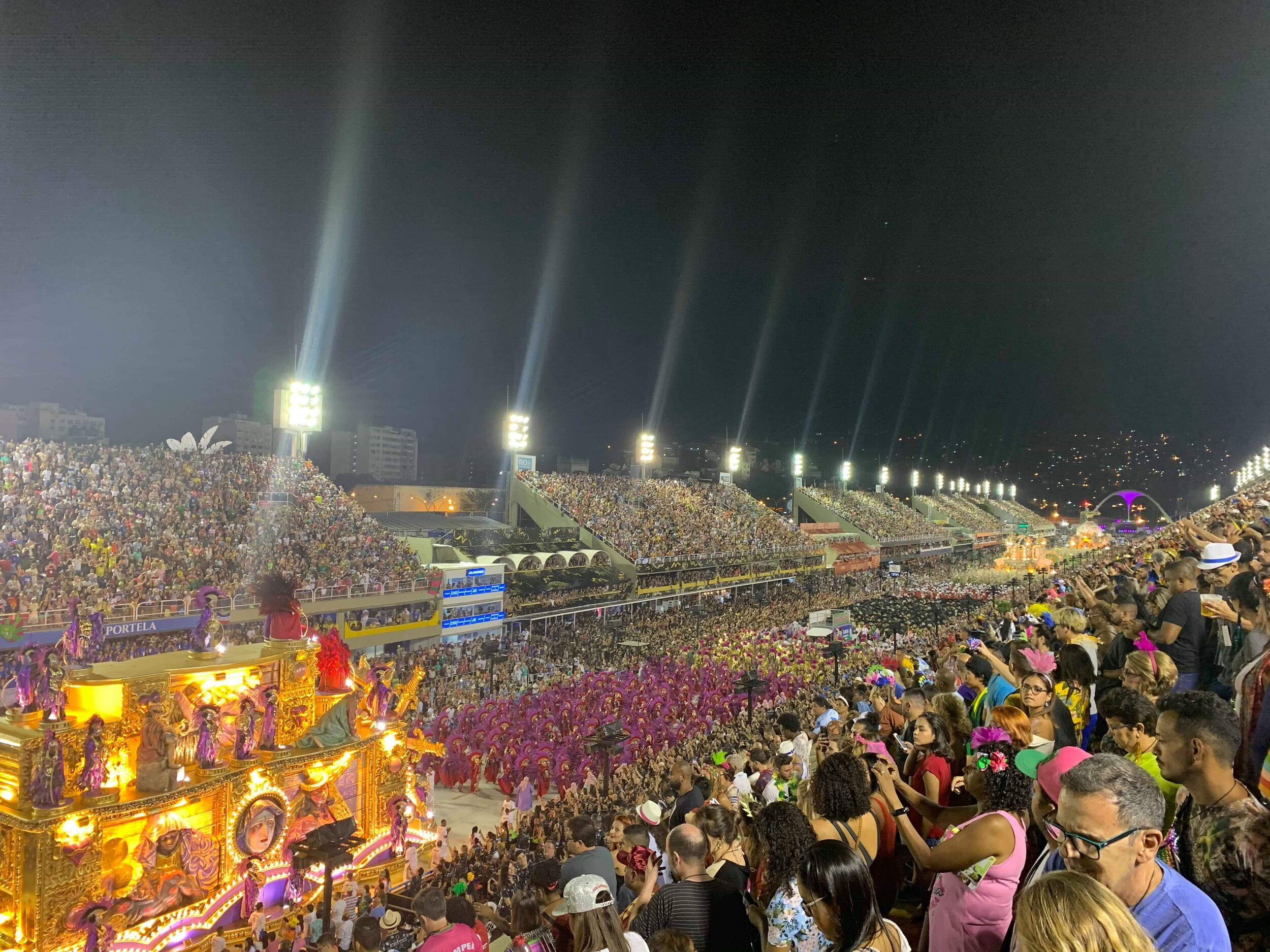 Sambódromo- Rio de Janeiro, Brazil (Carnival)