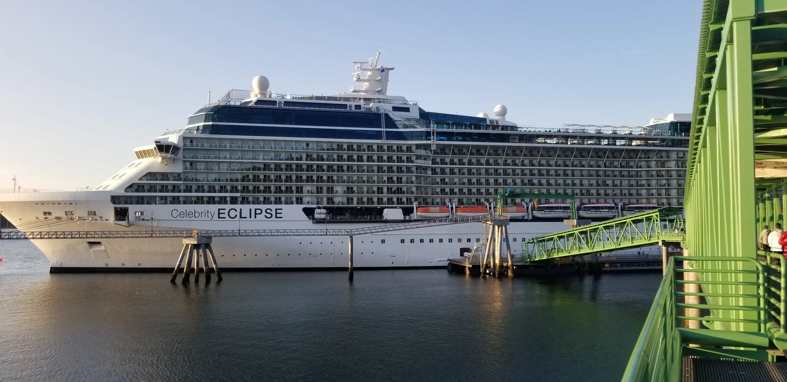 Celebrity Eclipse Docked in Icy Straight Point, Alaska