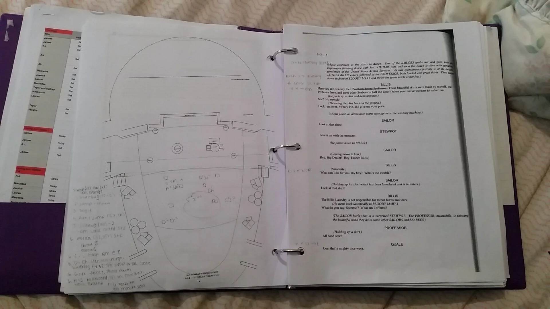 Blocking in Script