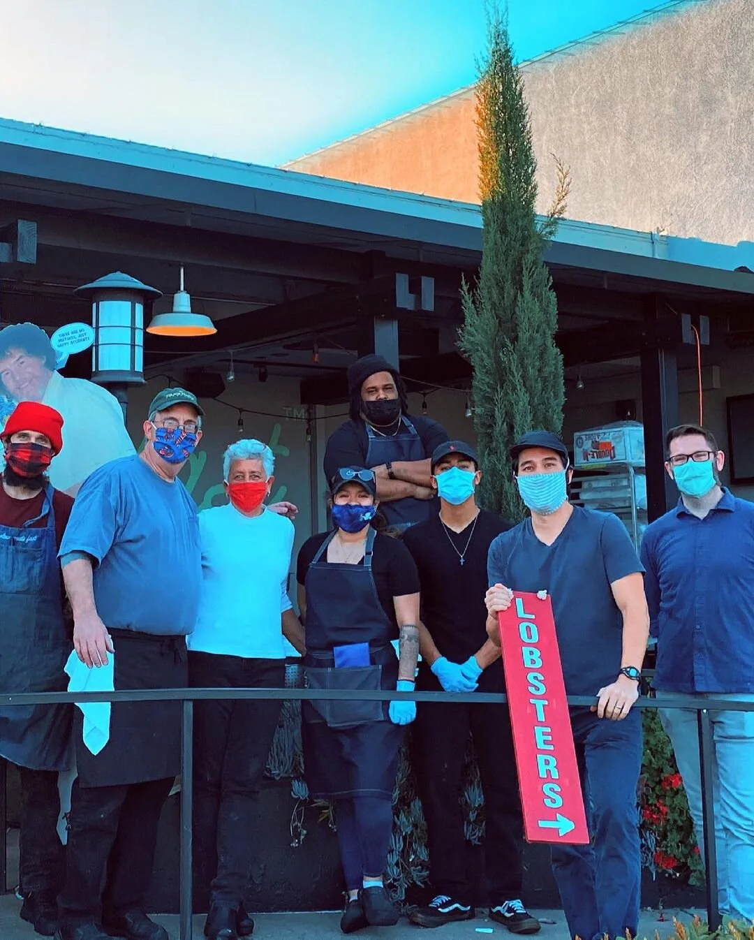 The NVLCo. team at the premiere “First Crack” event in Napa.  Generations of boilers bringing wine country’s most authentic lobster boil to the community.