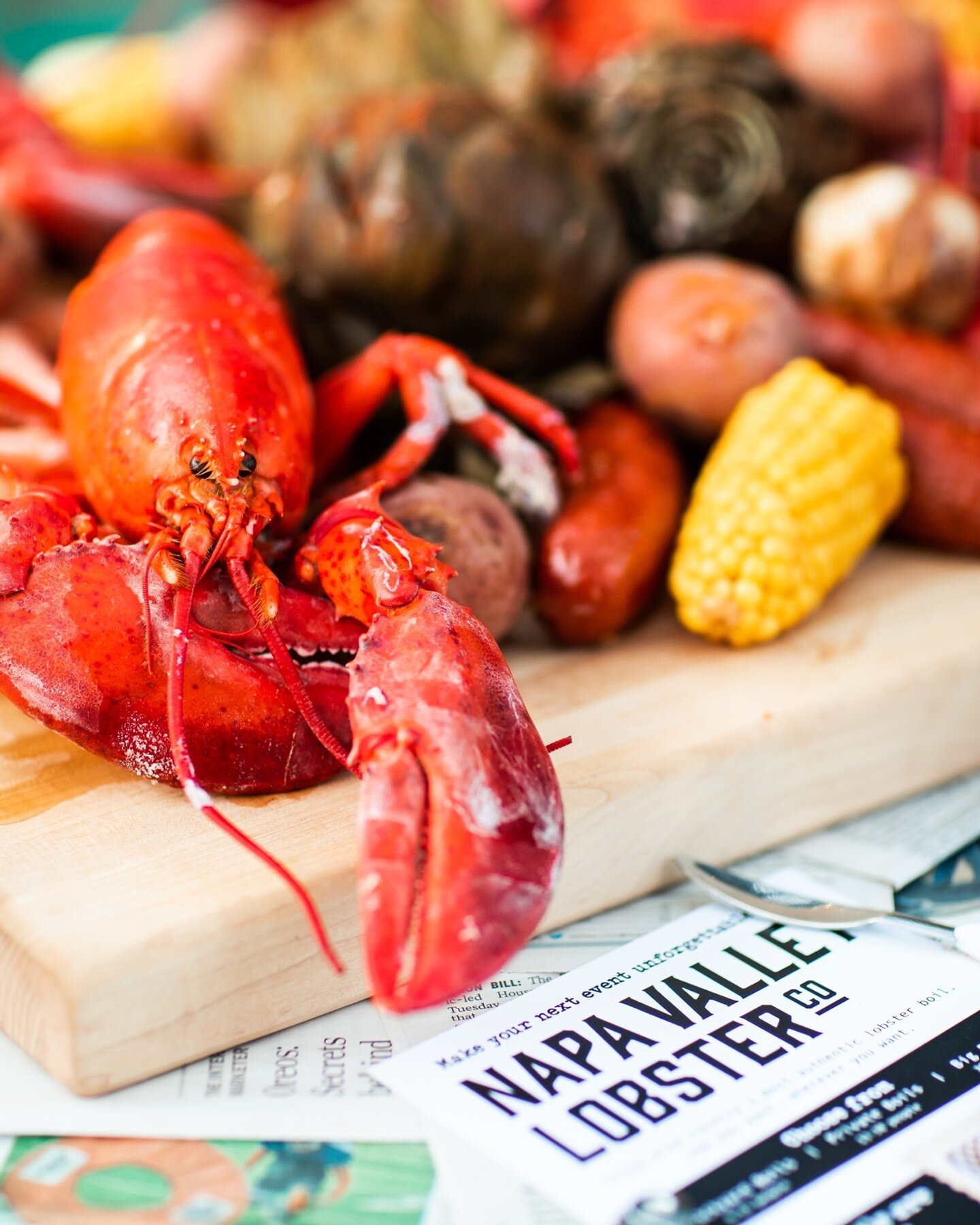 Only 2 DAYS left to order your St. Helena &quot;First Crack&quot; At-Home Lobster Dinner!  Order now to schedule pick up at @titus_vineyards on Friday, June 18th.  Quantities are limited and available by pre-order only, so don't miss out!⁠
⁠
📱 Pre-o