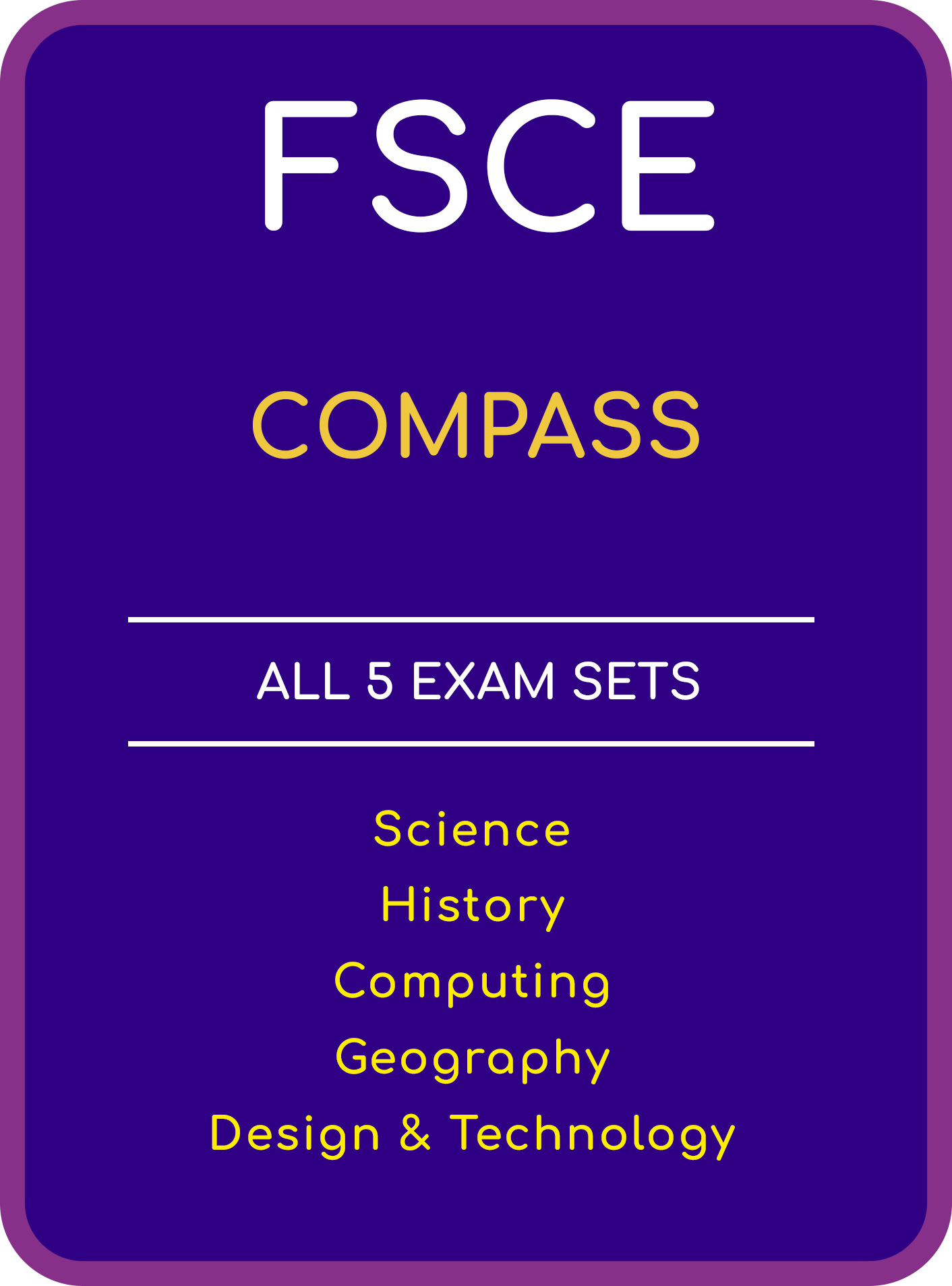 FSCE Compass, 5 Exam Study Bundle