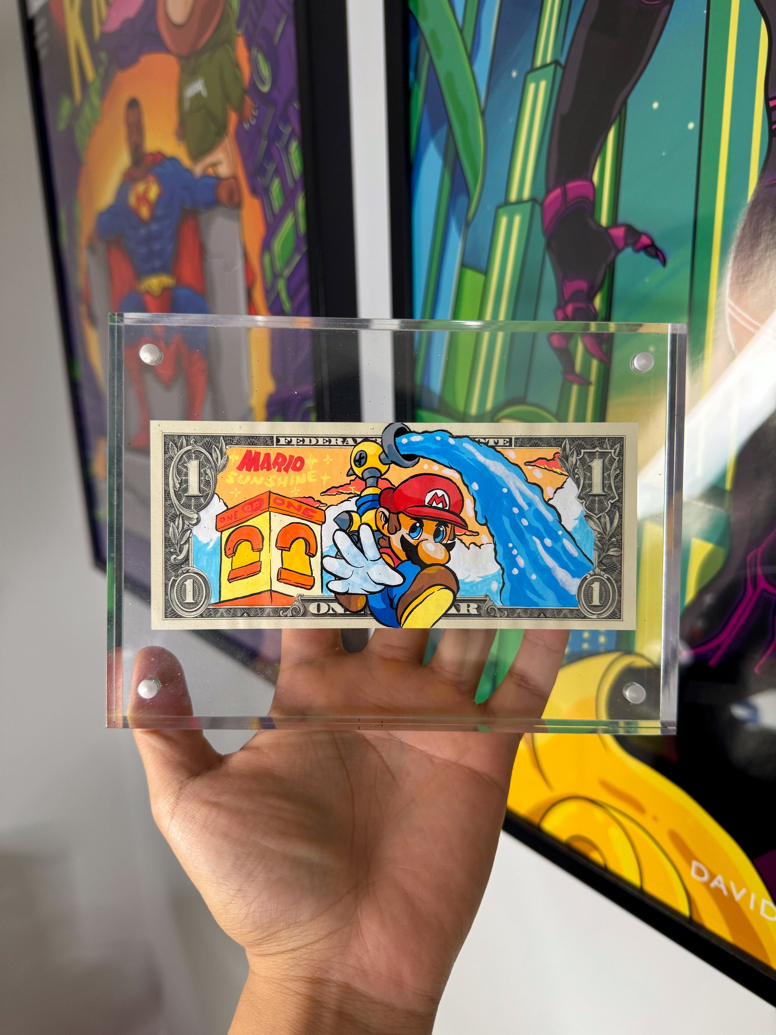 Limited “MARIO SUNSHINE” Dollar Bill