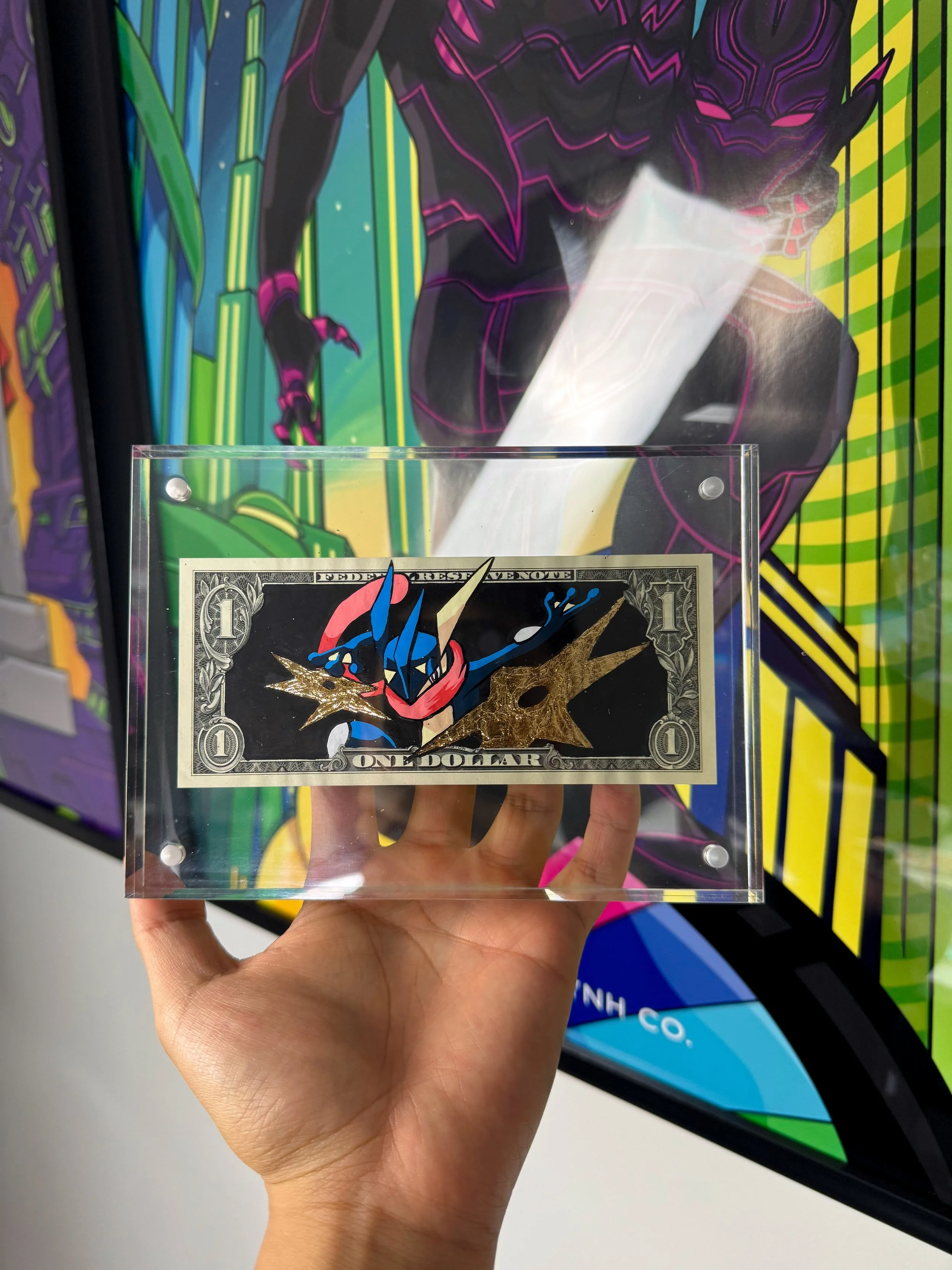 Limited “GRENINJA” Shiny Dollar Bill