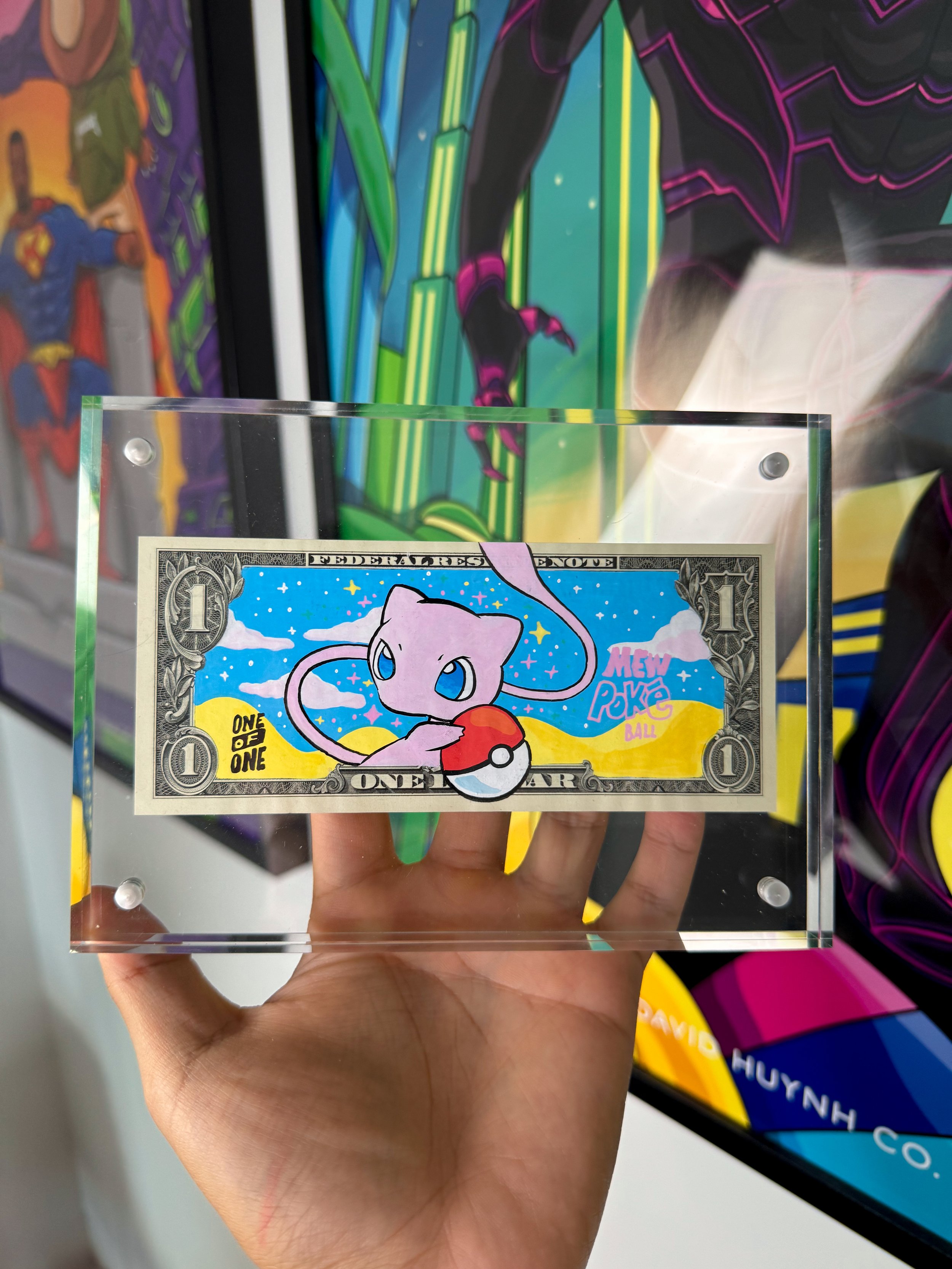 Limited “MEW’S POKÉ BALL” Dollar Bill