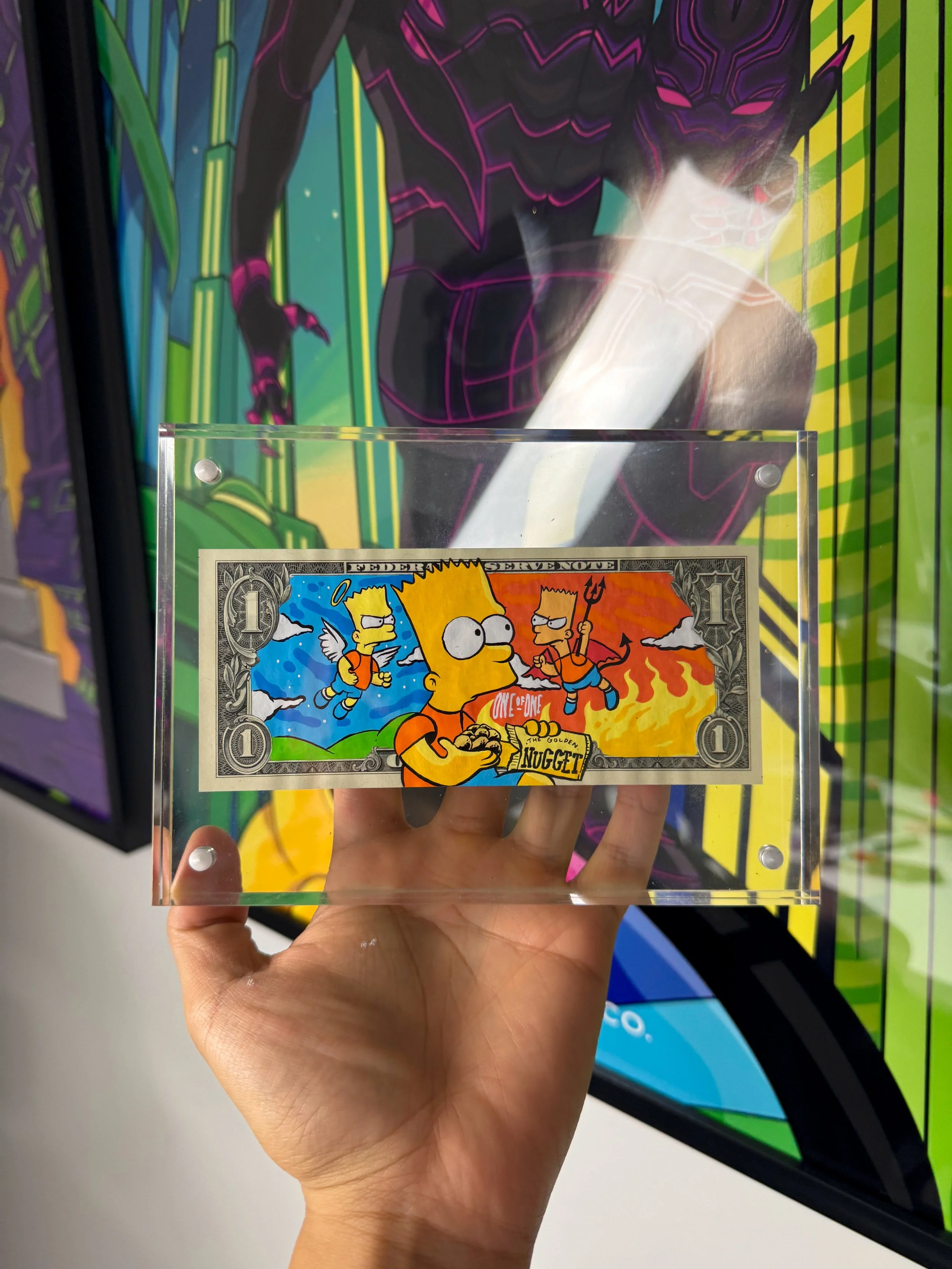 Limited  “GOLD NUGGET” Dollar Bill