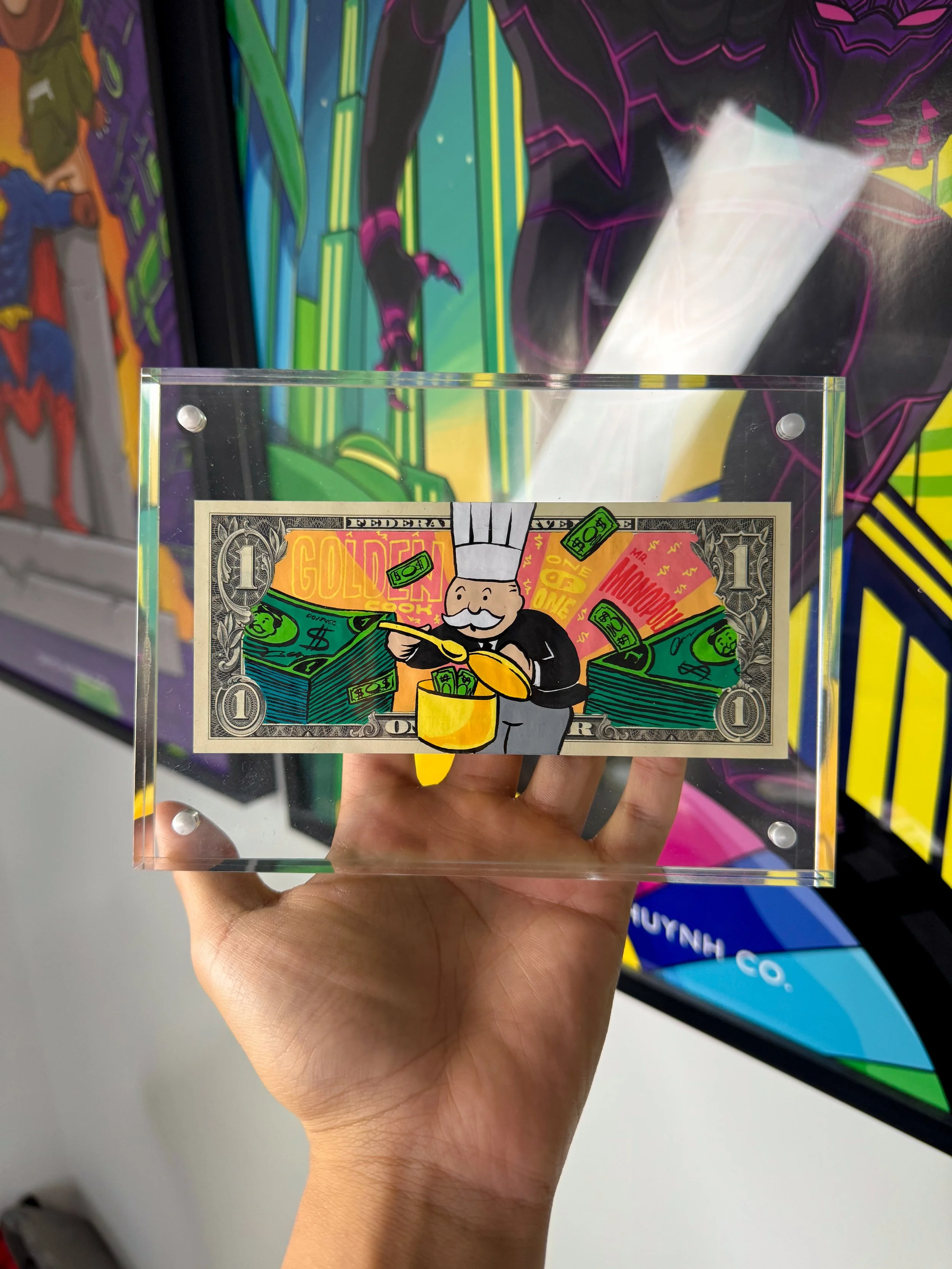 Limited “GOLDEN COOK” Dollar Bill