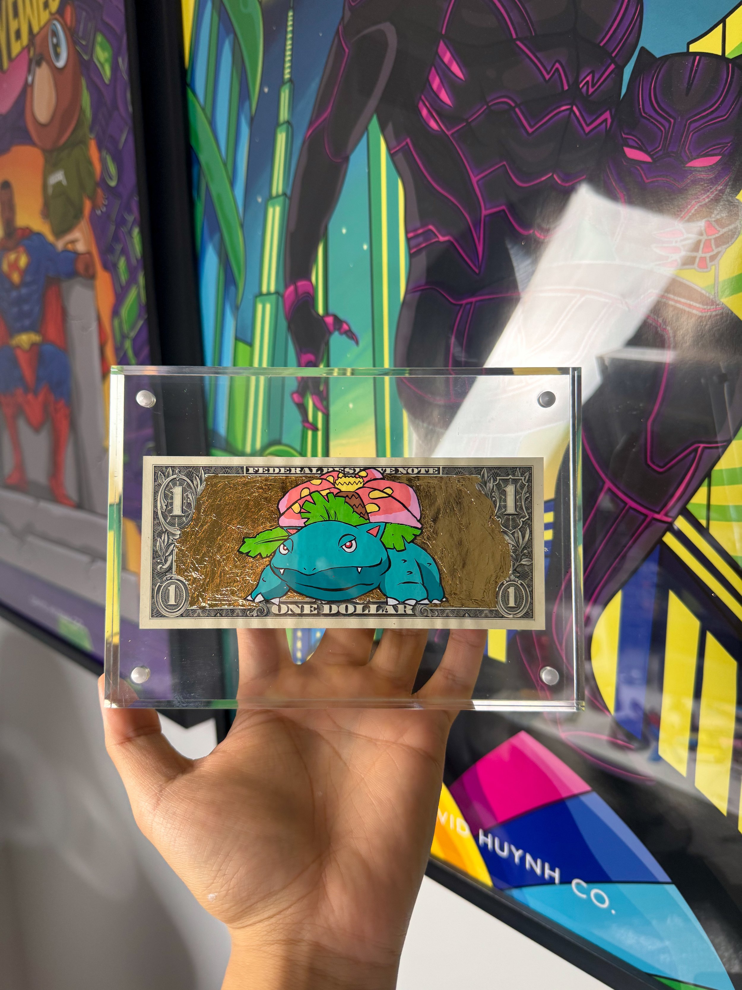 Limited “VENUSAUR” Gold Dollar Bill