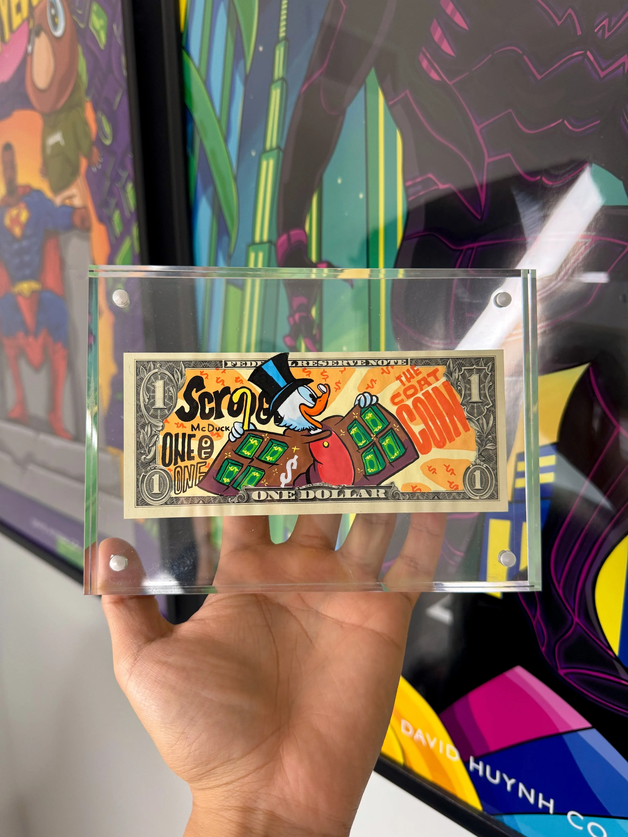 Limited “COIN COAT” Dollar Bill