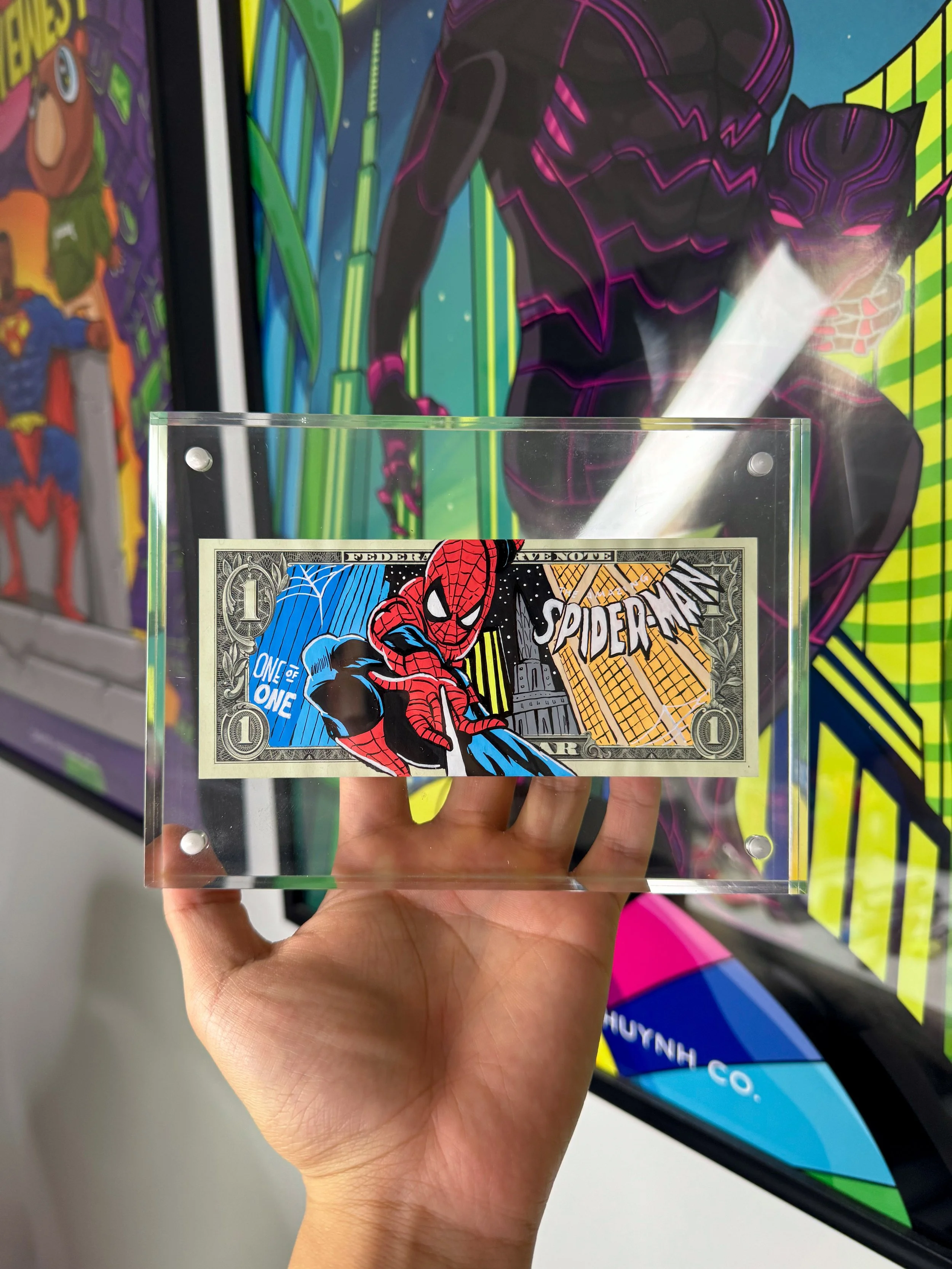 Limited  “SPIDER-MAN I” Dollar Bill