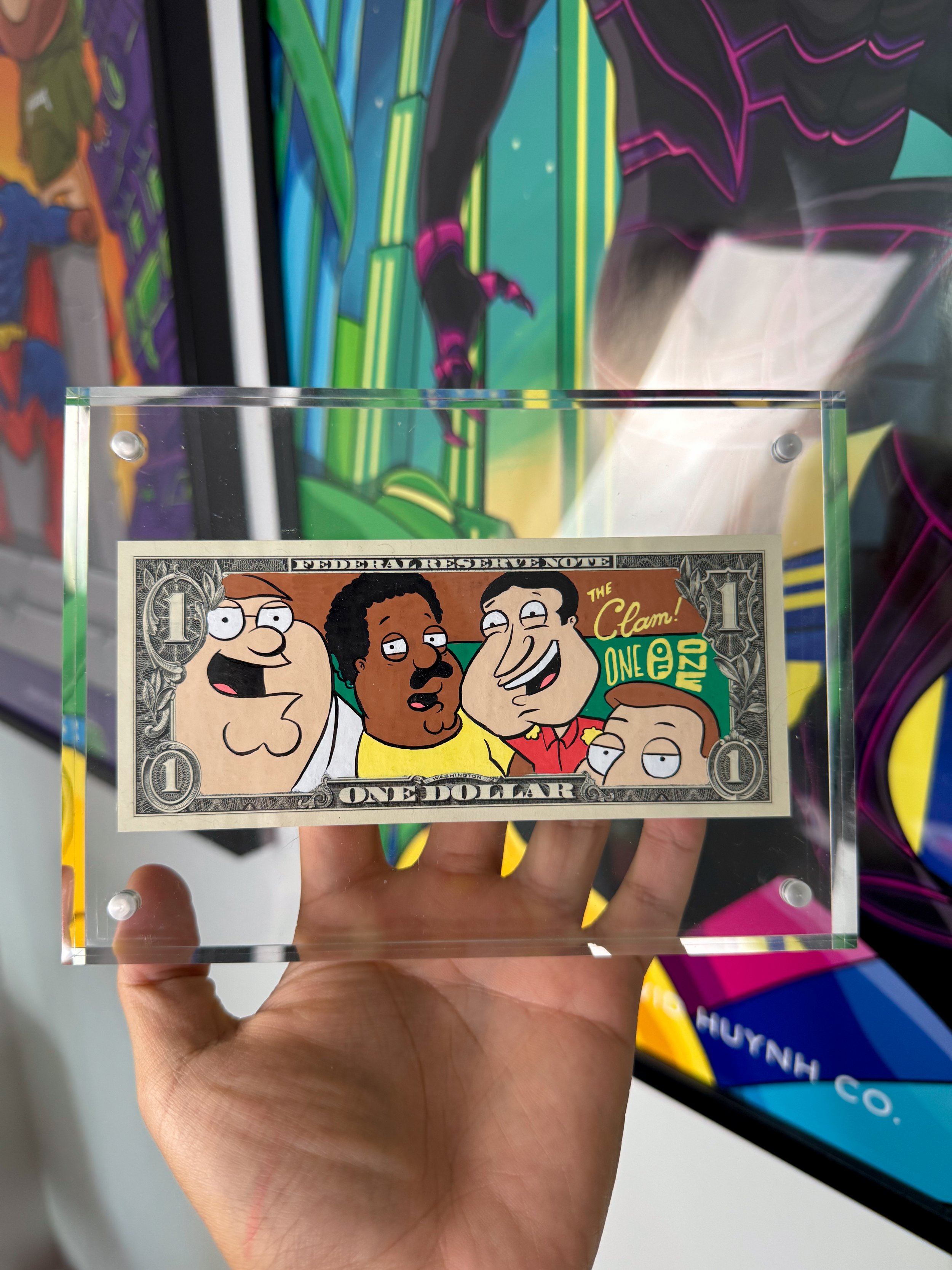 Limited “THE CLAM ” Dollar Bill