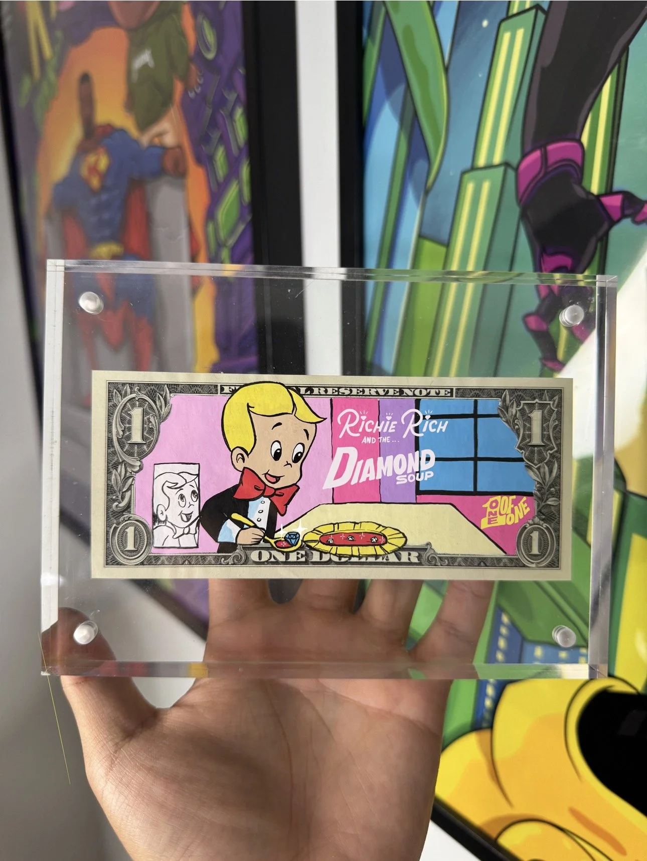 Limited “DIAMOND SOUP” Dollar Bill