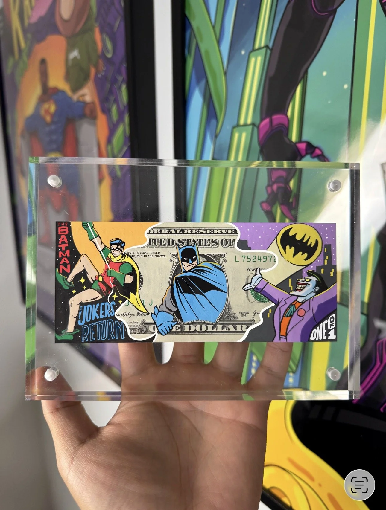 Limited “JOKERS RETURN” Dollar Bill