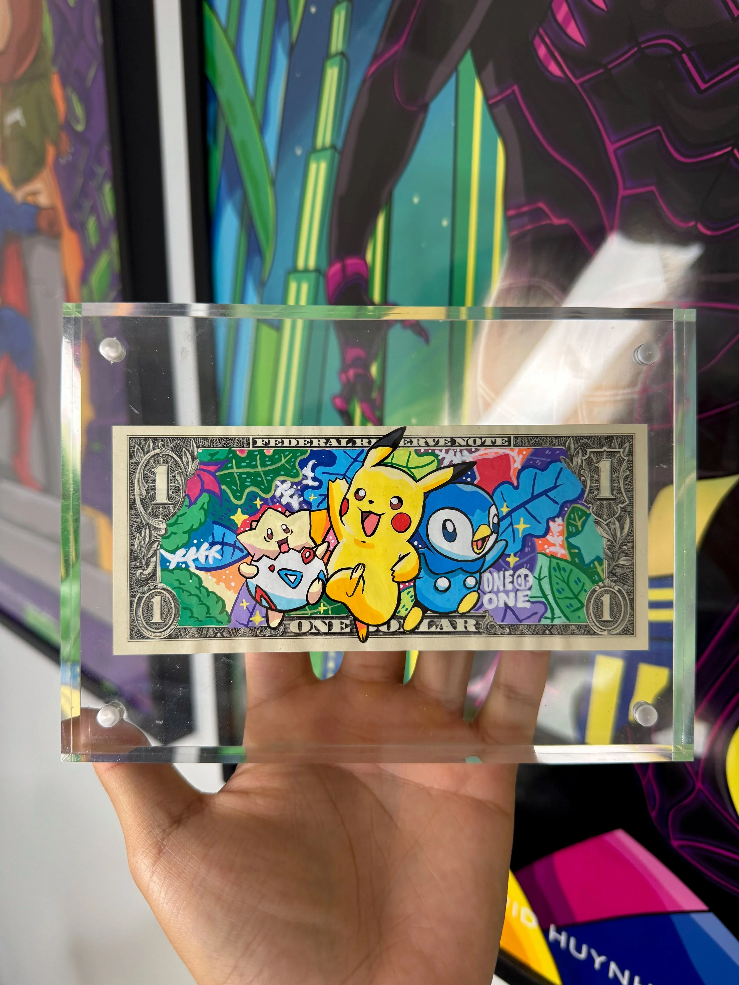 Limited “PIKA GANG” Dollar Bill