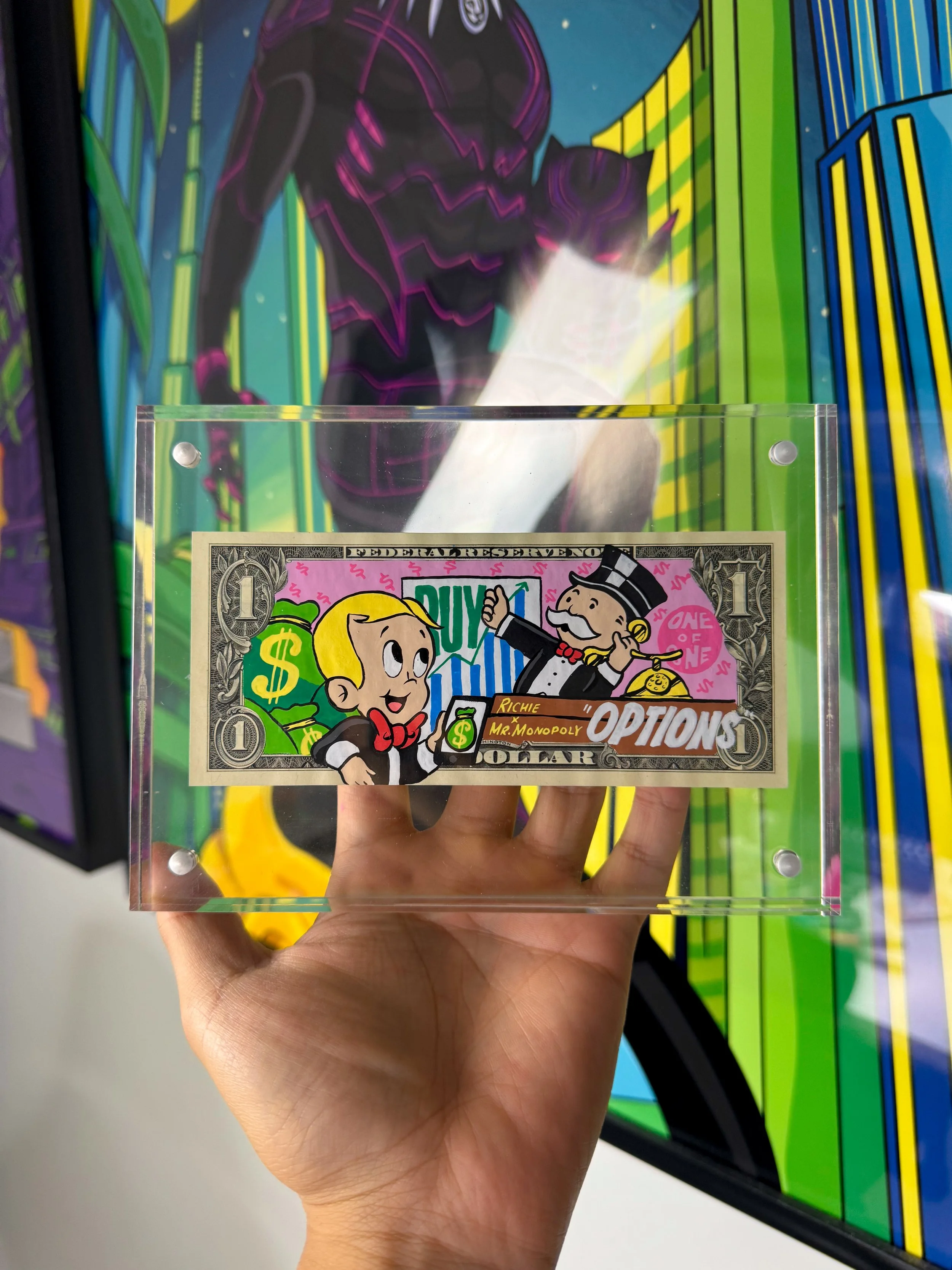 Limited “OPTIONS” Dollar Bill