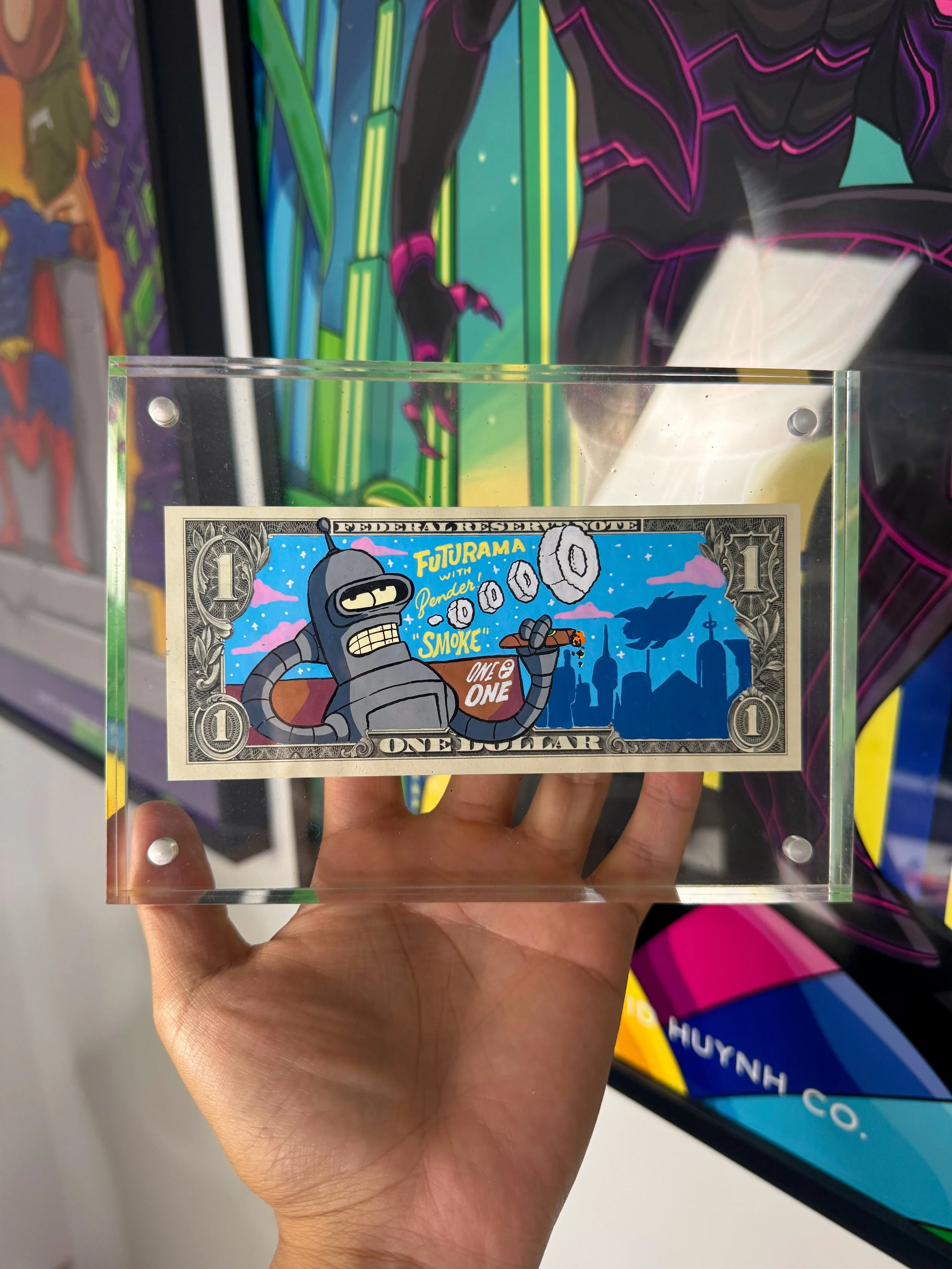 Limited “SMOKE” Dollar Bill