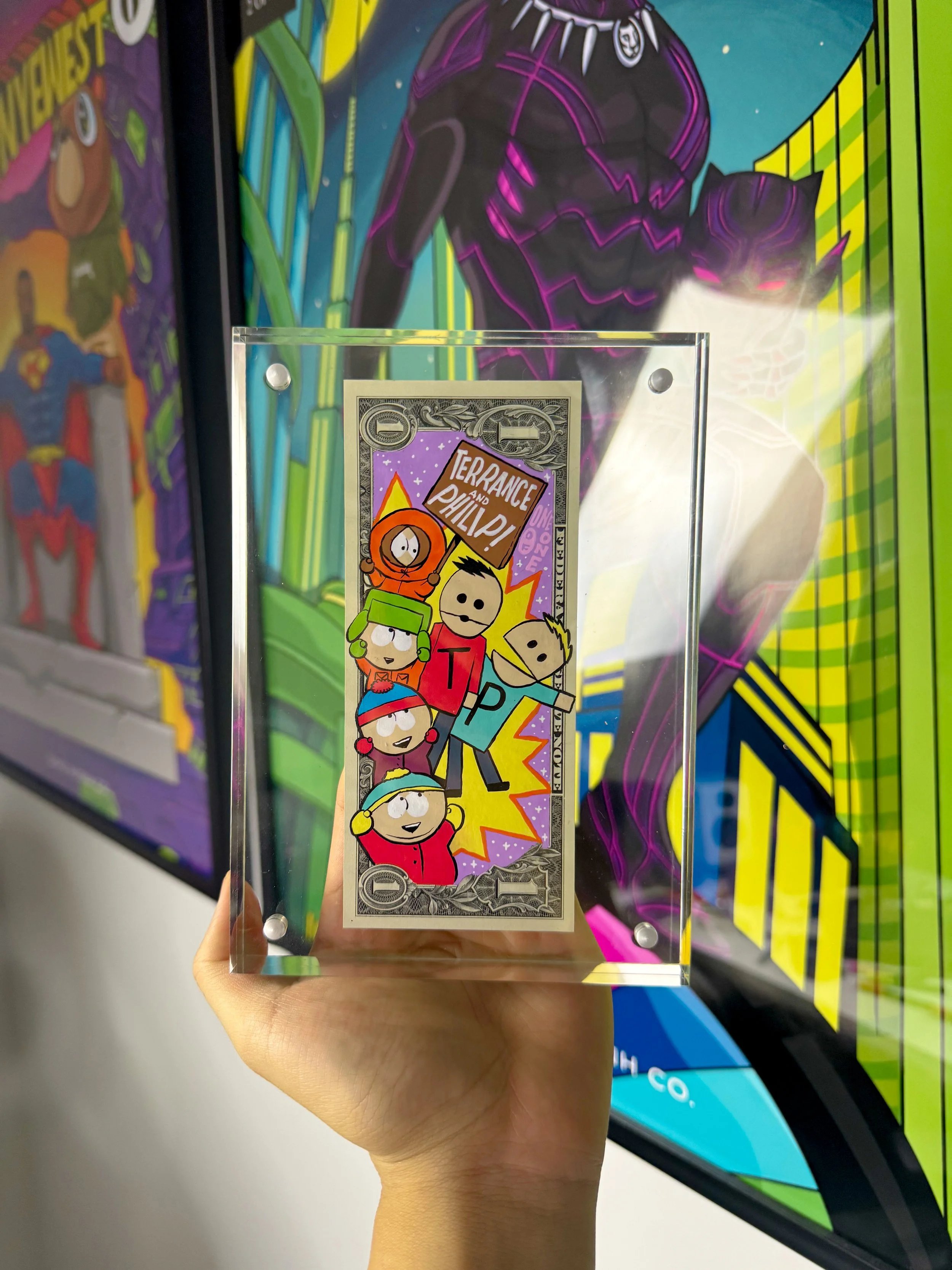 Limited  “TERRANCE & PHILIP” Dollar Bill