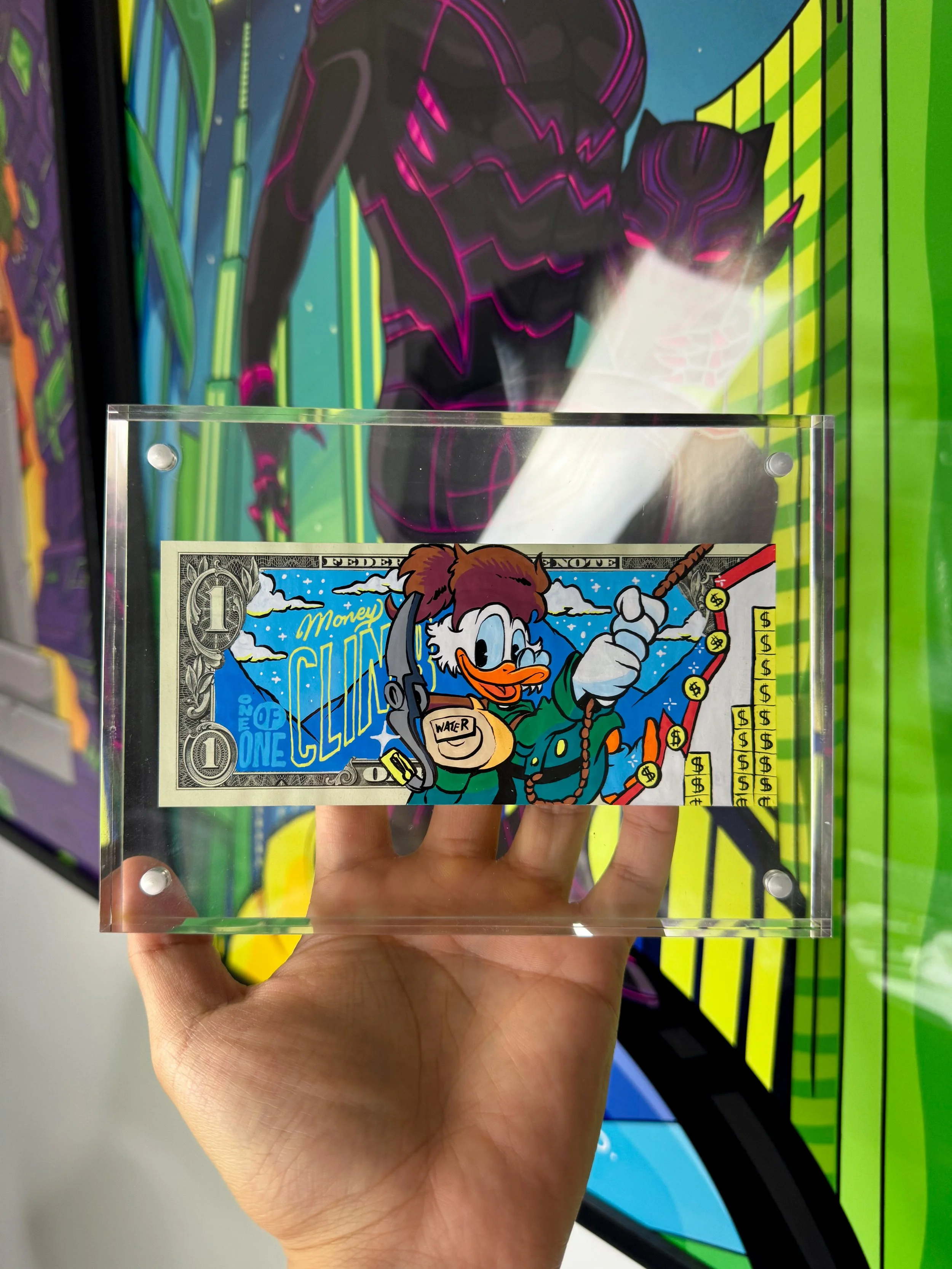 Limited “MONEY CLIMB” Dollar Bill