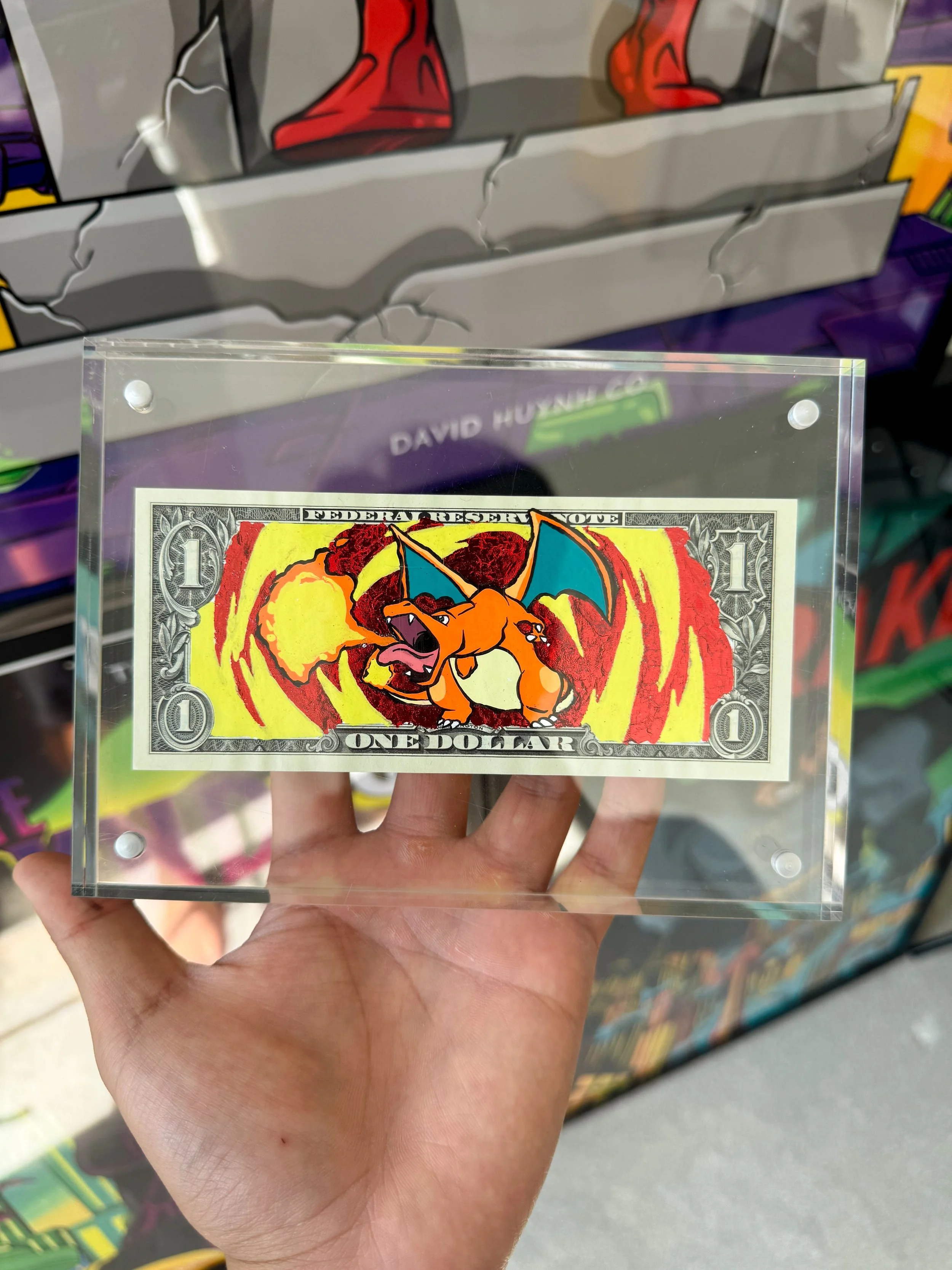 Limited “CHARIZARD” Foil Dollar Bill