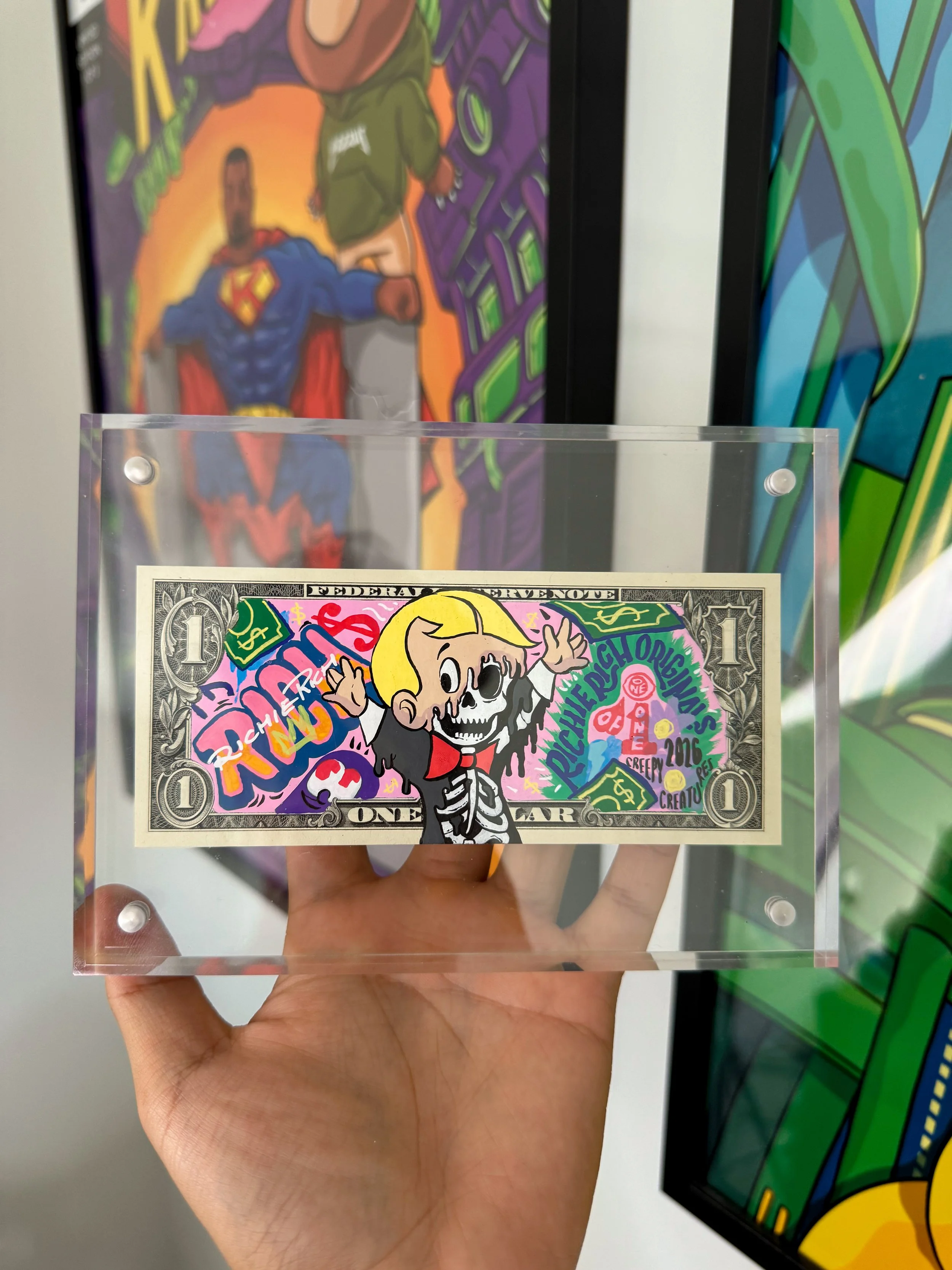 Limited Edition “RICHIE'S RICHES” Dollar Bill