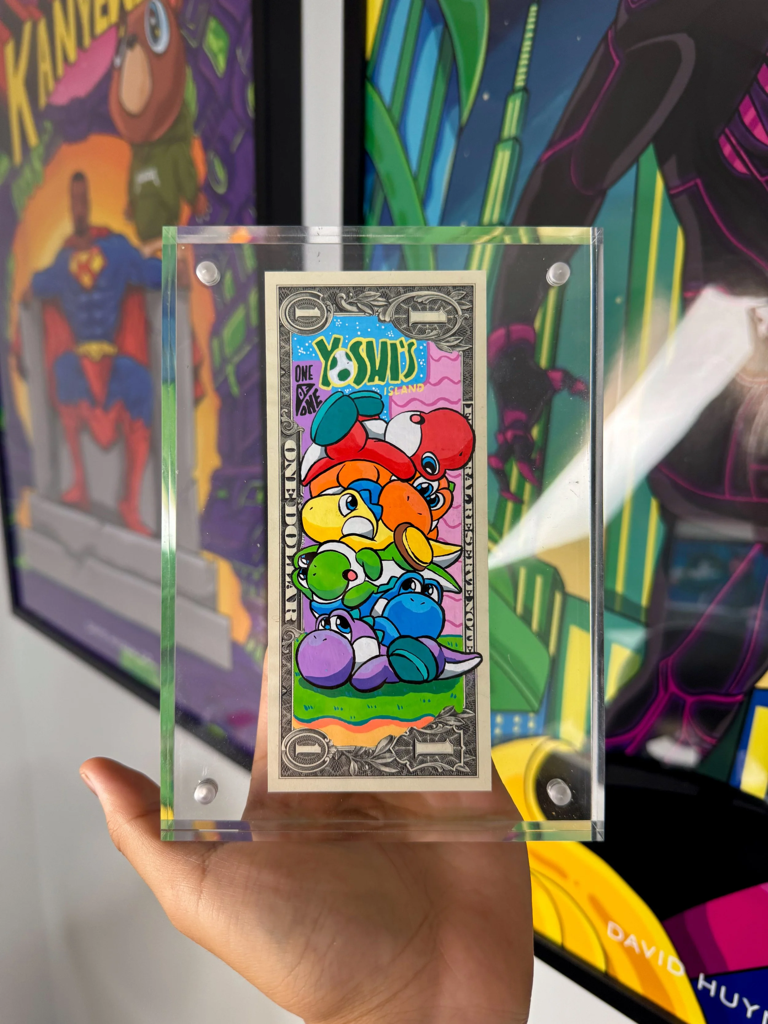 Limited “YOSHIS WORLD” Dollar Bill