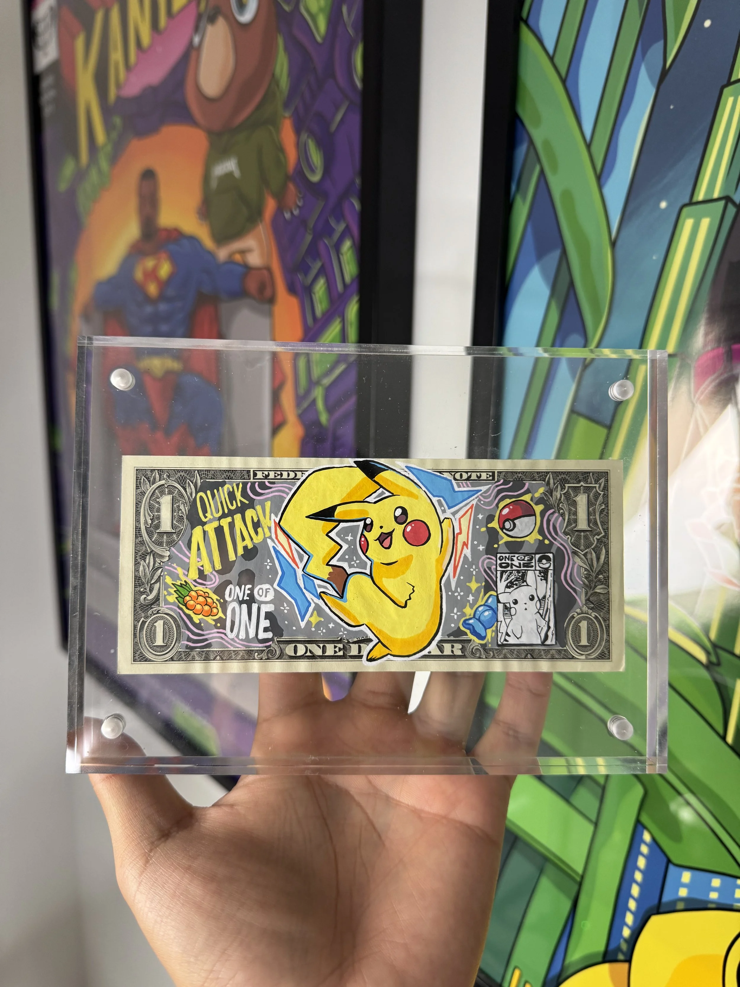 Limited “QUICK ATTACK” Dollar Bill