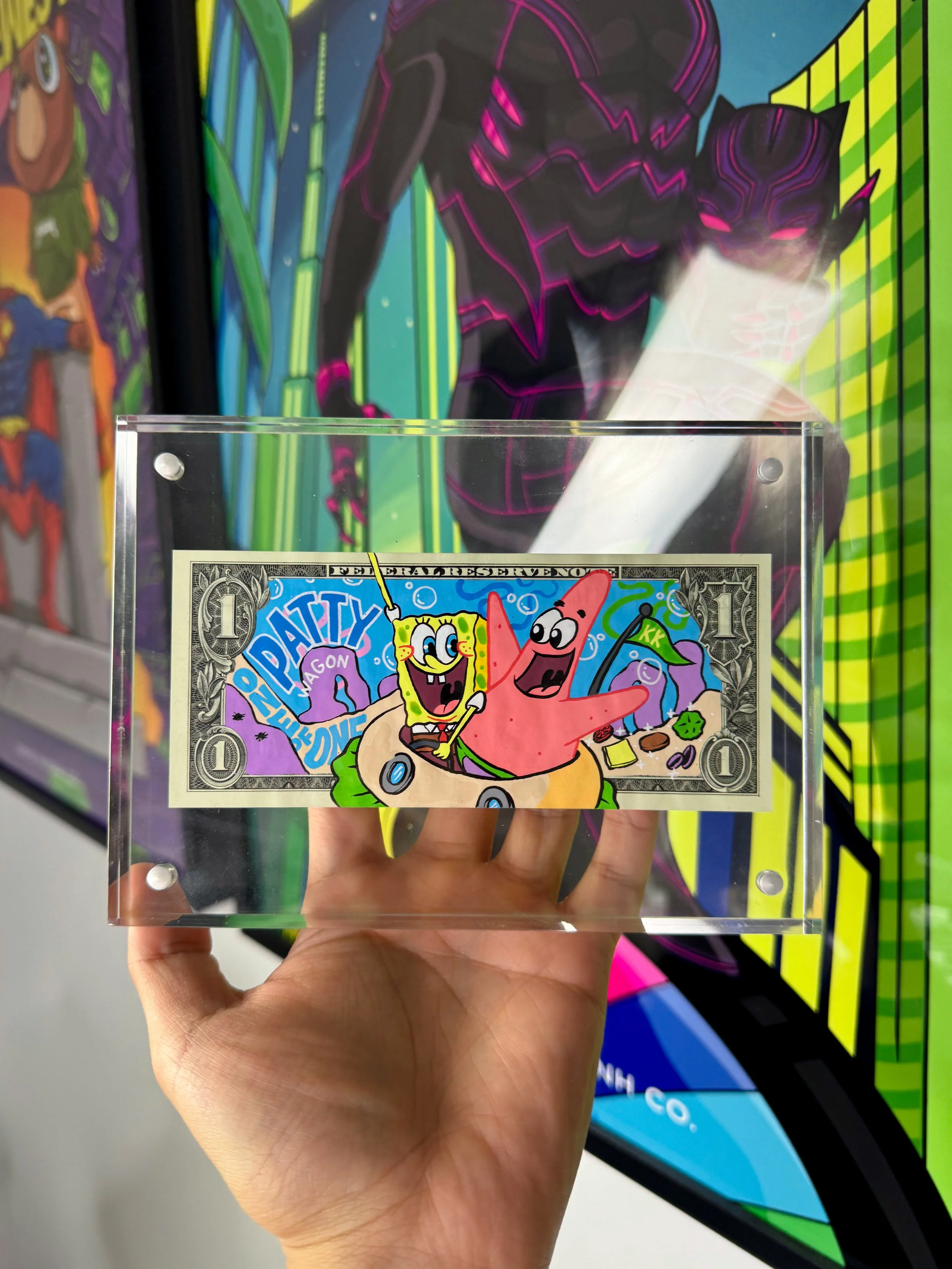 Limited “PATTY WAGON” Dollar Bill