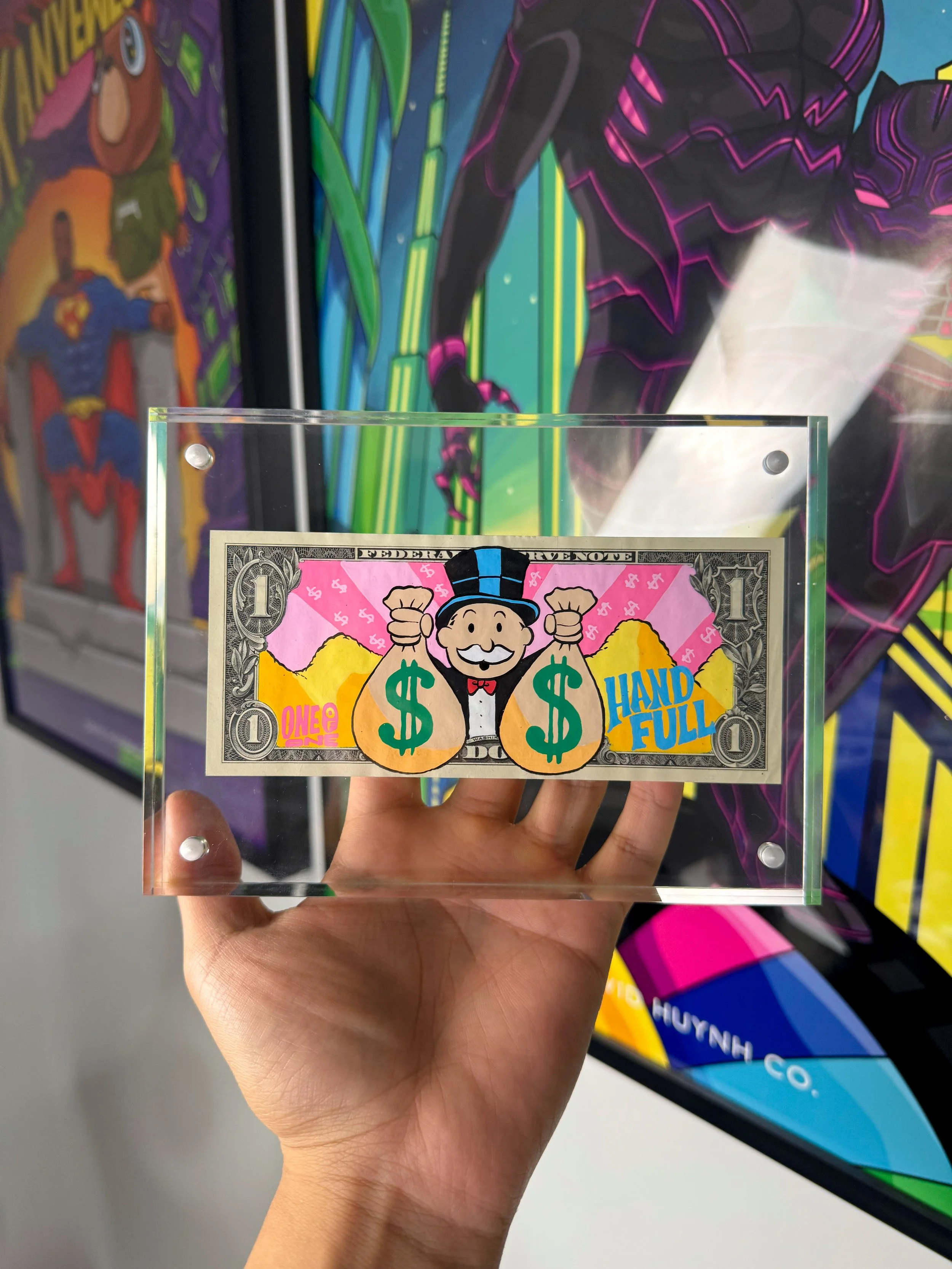 Limited  “HAND FULL” Dollar Bill