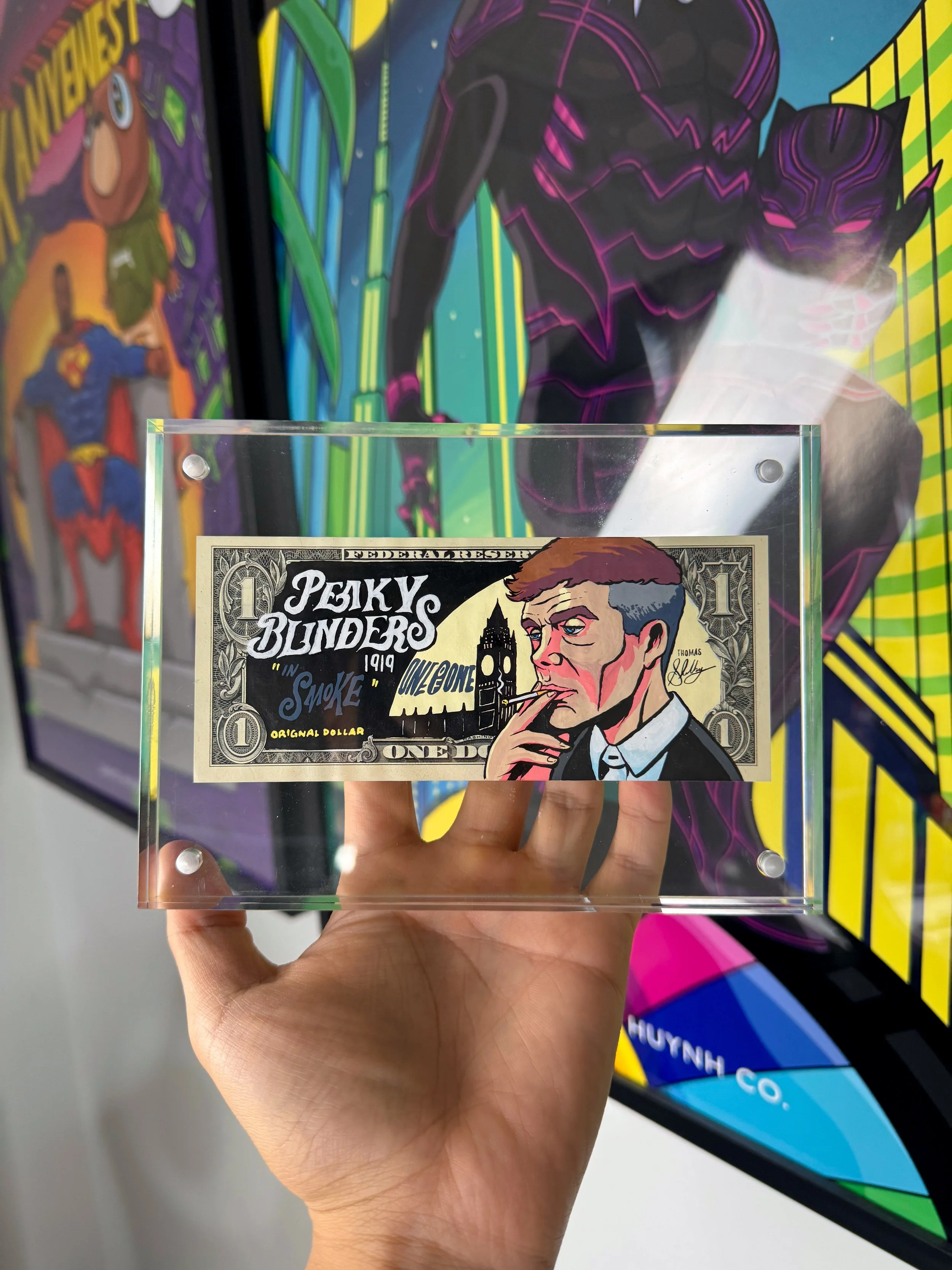 Limited “IN SMOKE” Dollar Bill