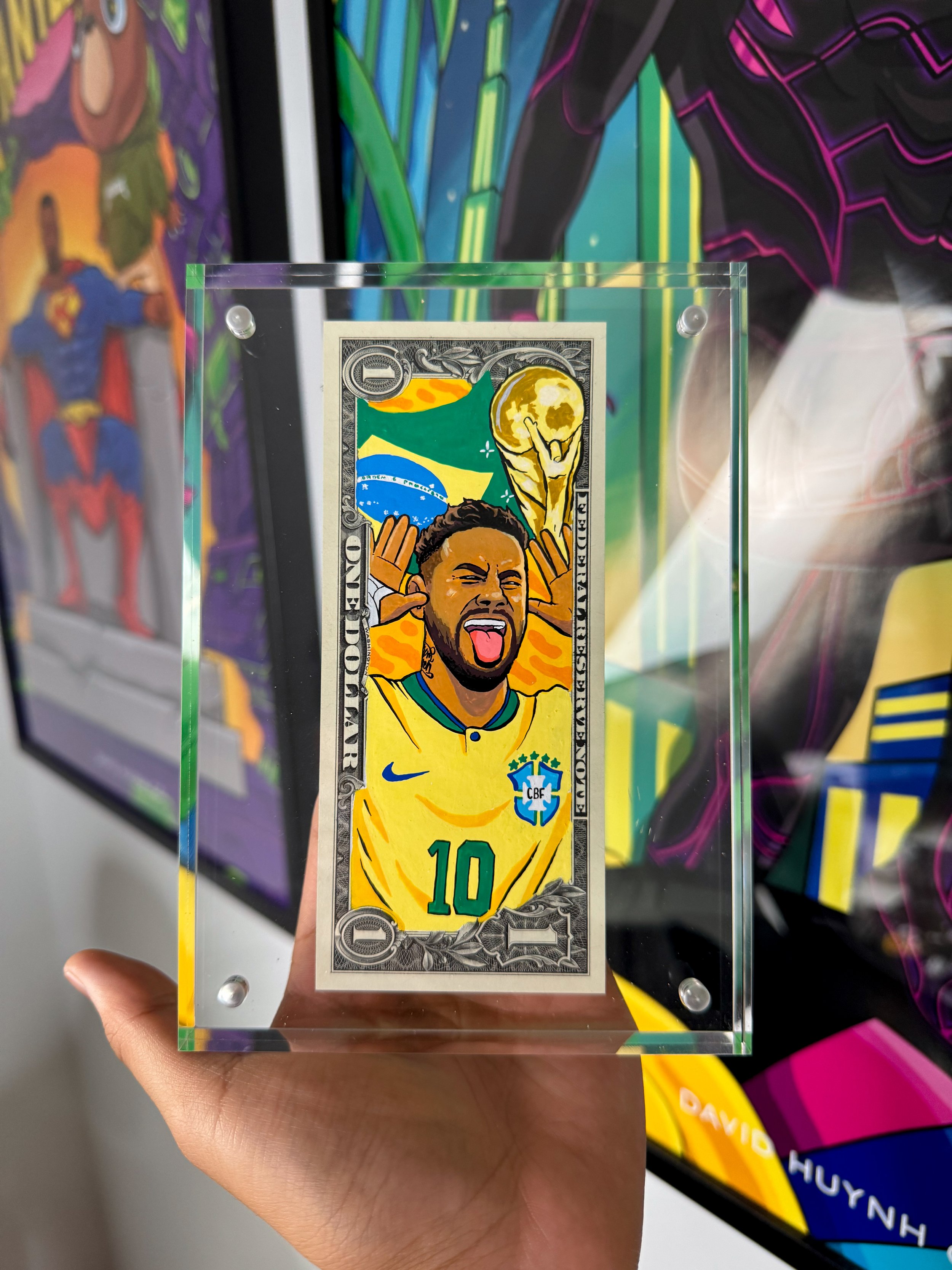 Open Edition “NEYMAR” Limited Dollar Bill
