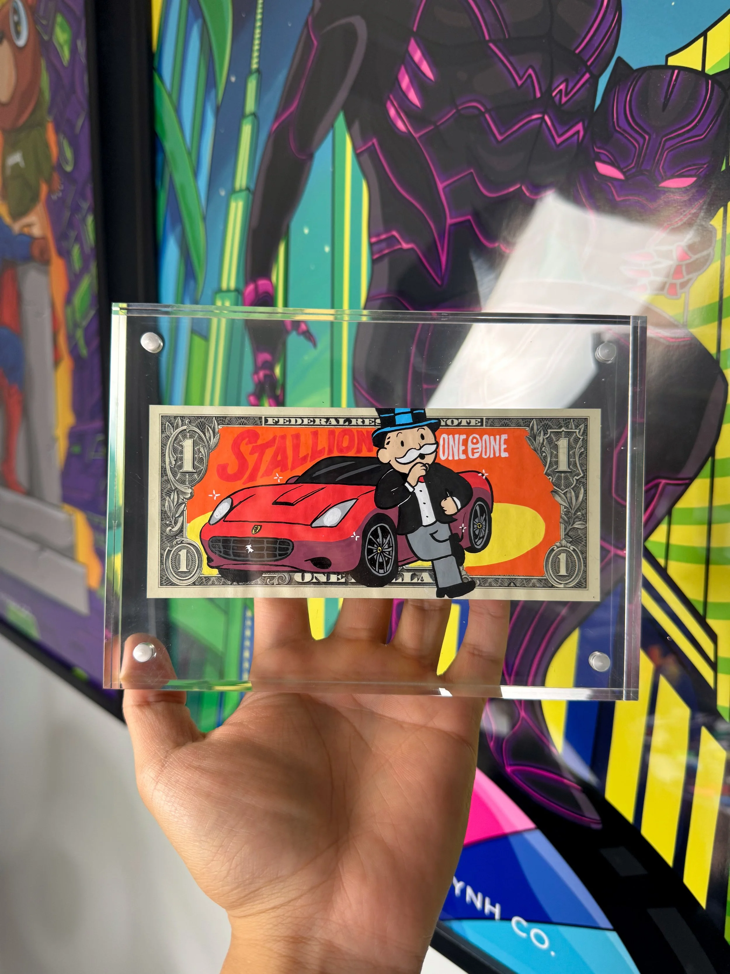 Limited  “STALLION” Dollar Bill