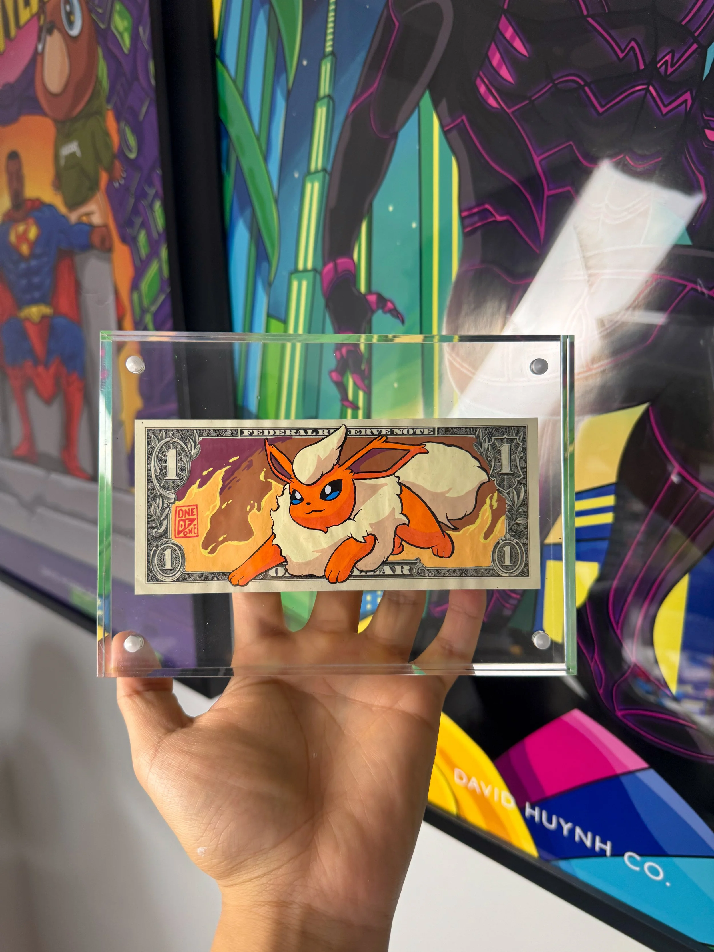 Limited “FLAREON” Dollar Bill