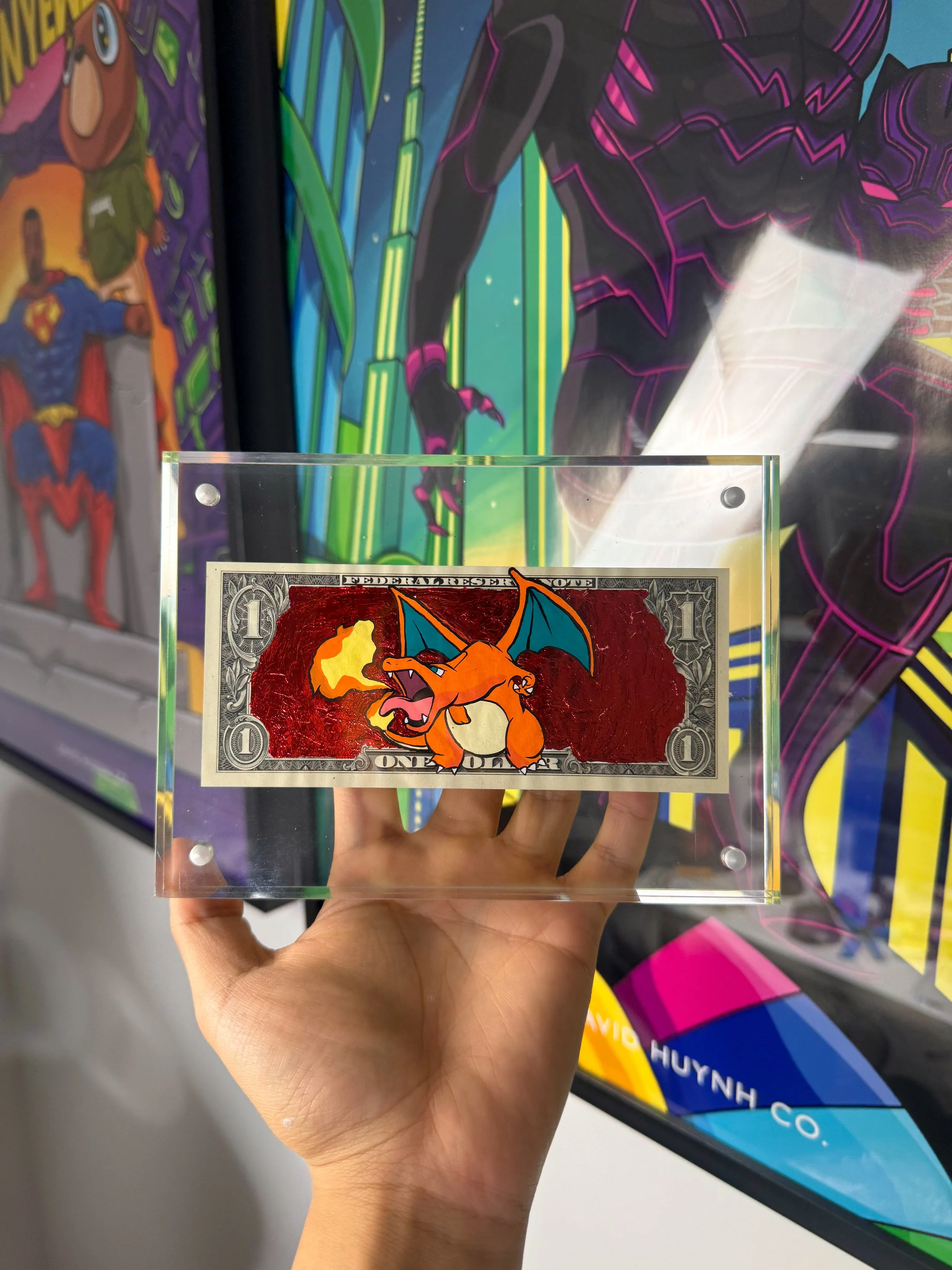 Limited “RED” Shiny Dollar Bill