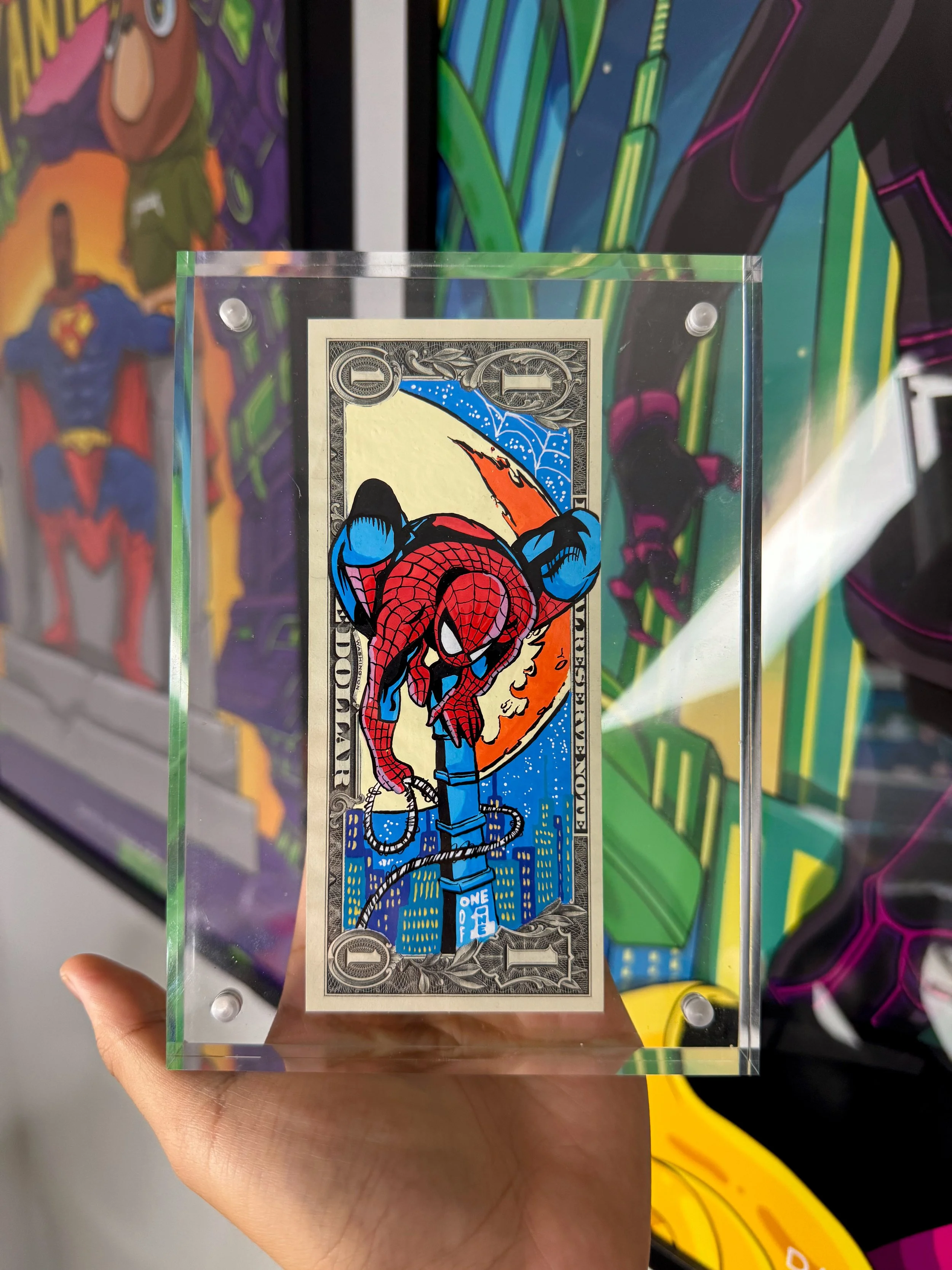 Limited “SPIDERMAN RETURNS” Dollar Bill