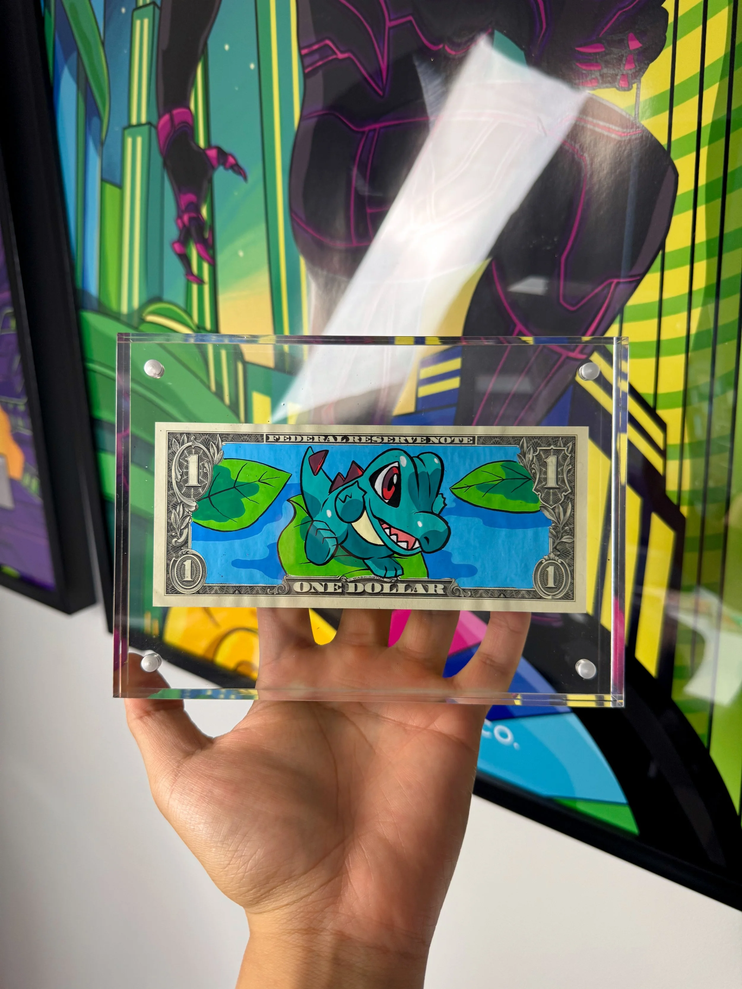 Limited “TOTODILE” Dollar Bill