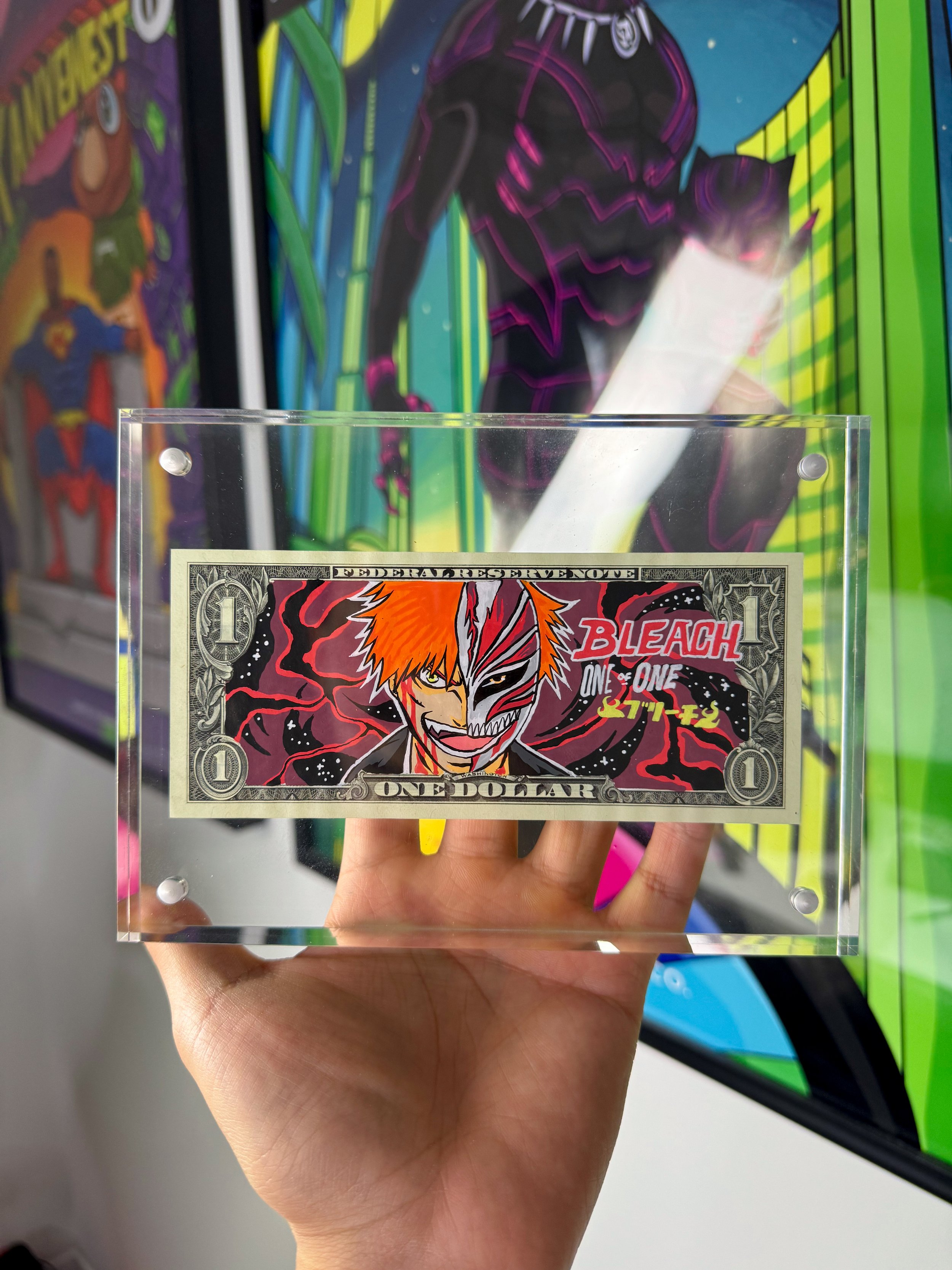 Limited  “BLEACH” Dollar Bill