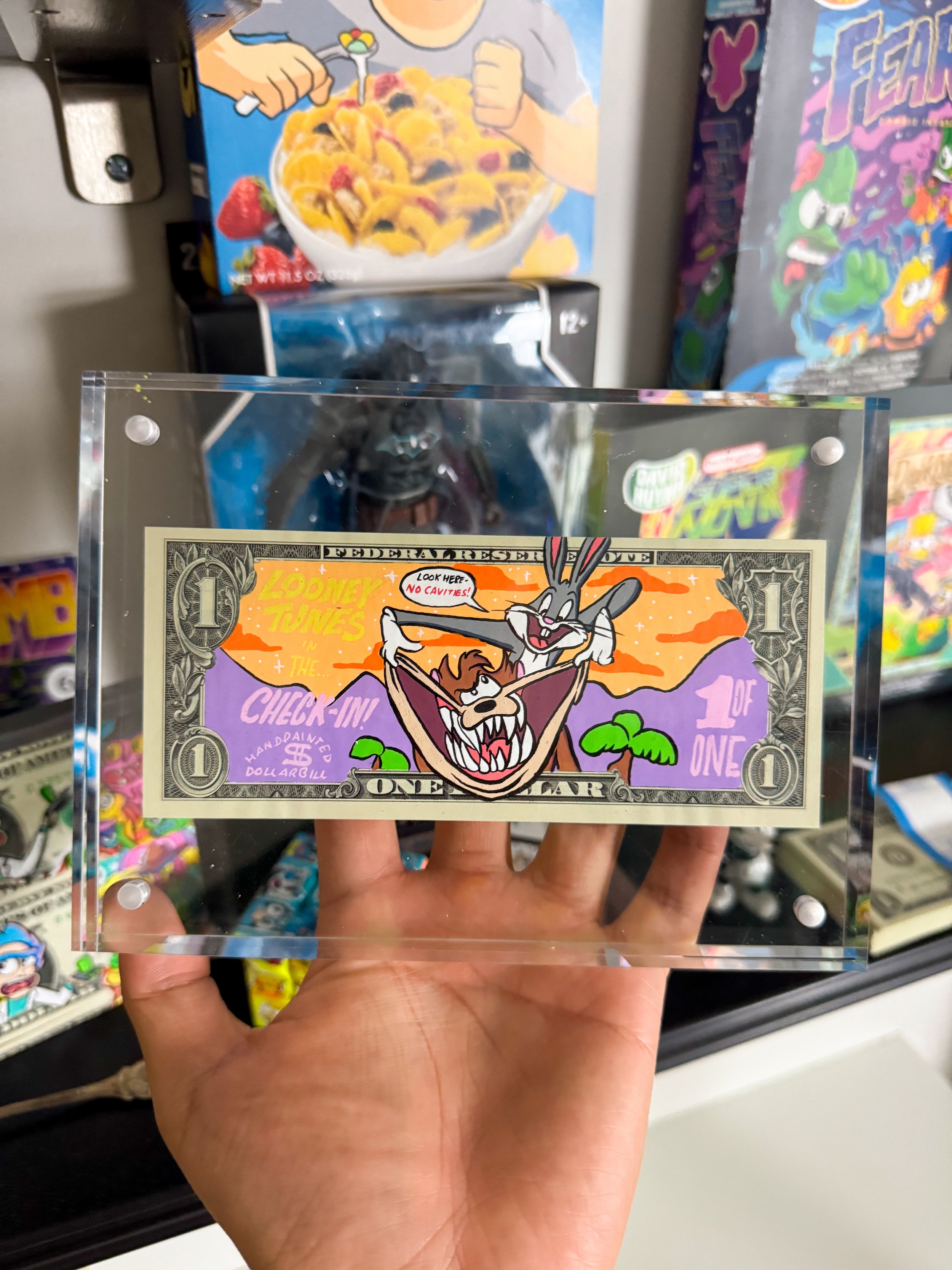 Limited “CHECK IN” Dollar Bill