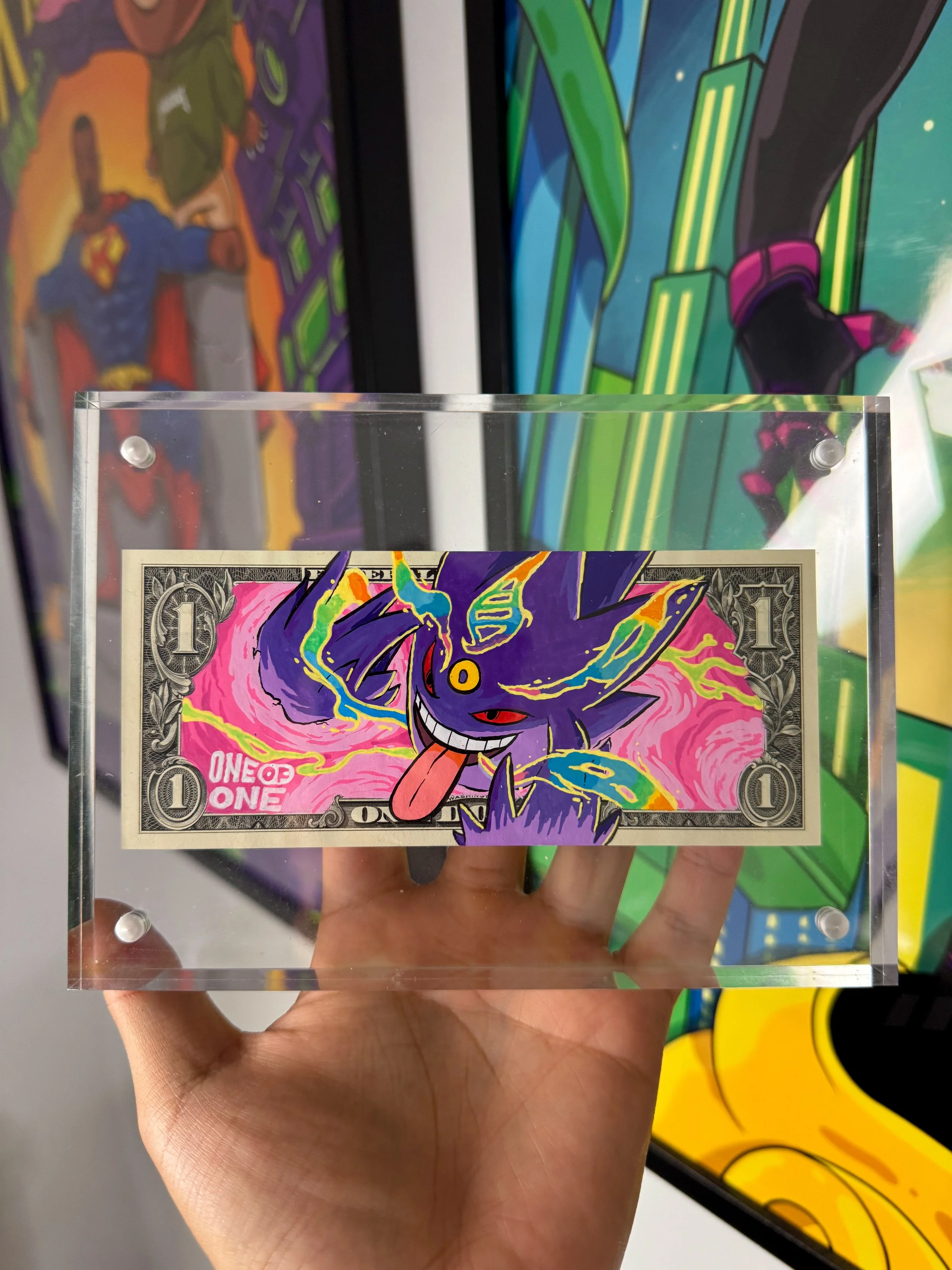 Limited “MEGA GENGAR” Dollar Bill
