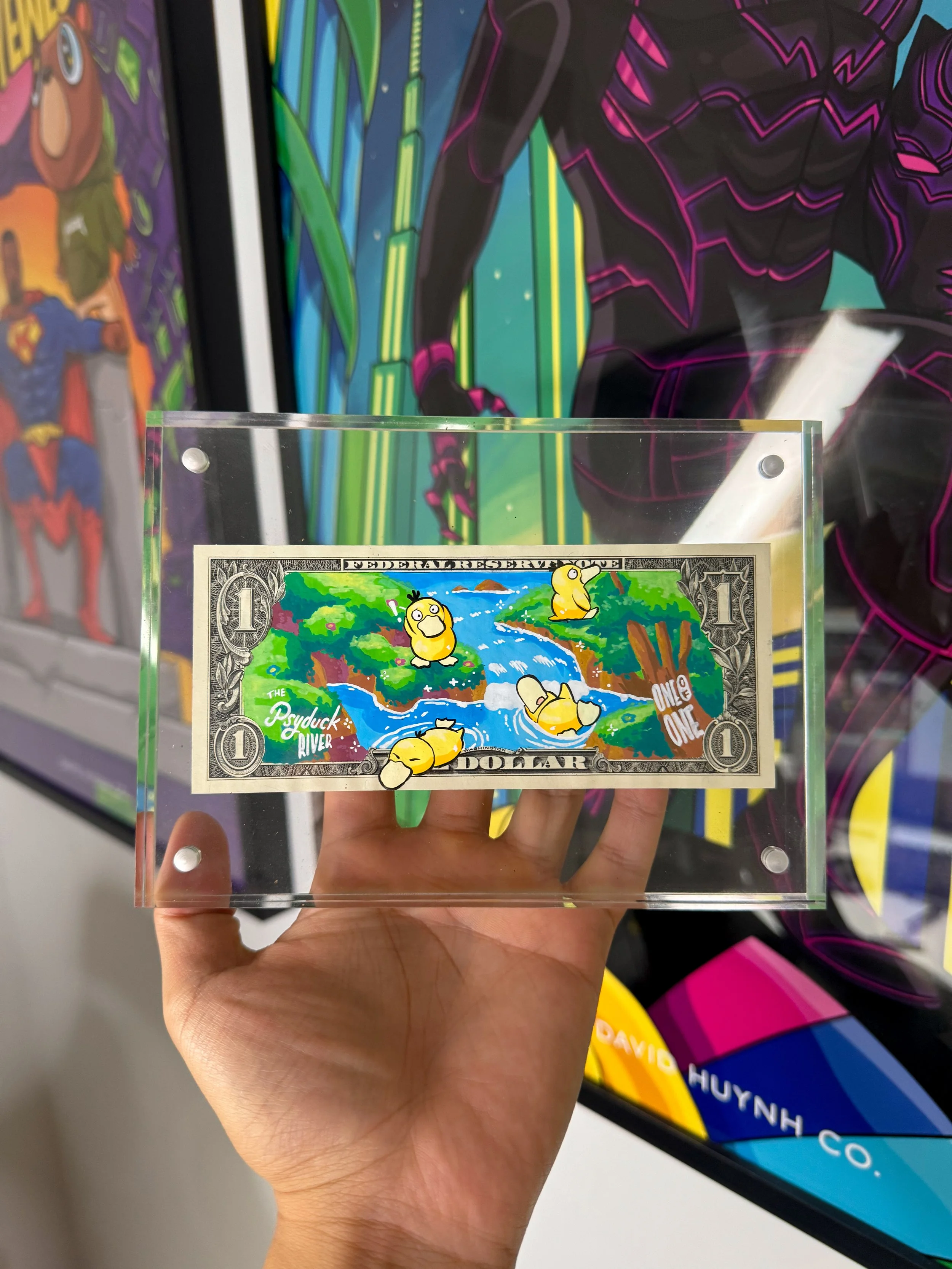 Limited “PSYDUCK RIVER” Dollar Bill