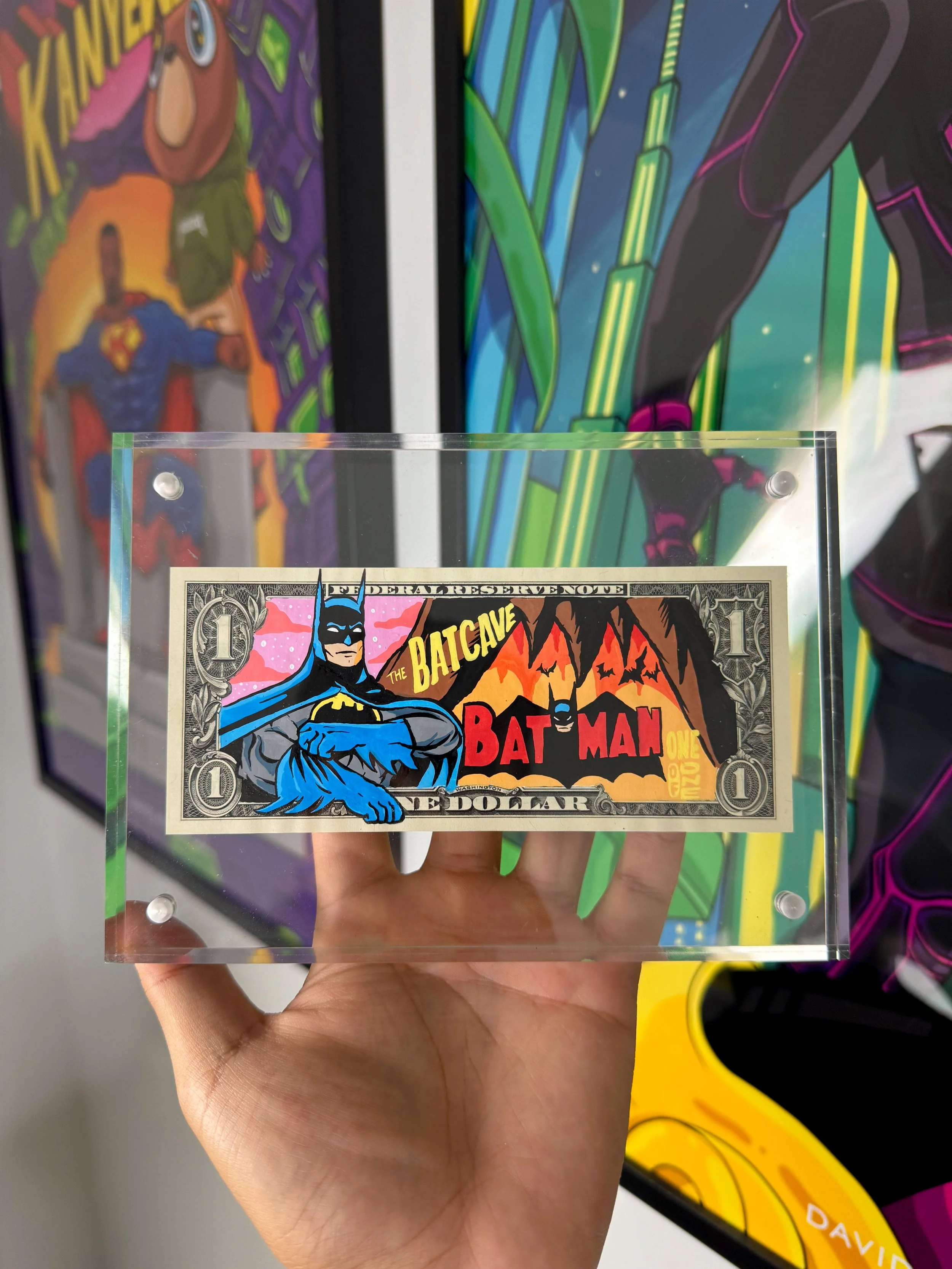 Limited “THE BAT CAVE” Dollar Bill