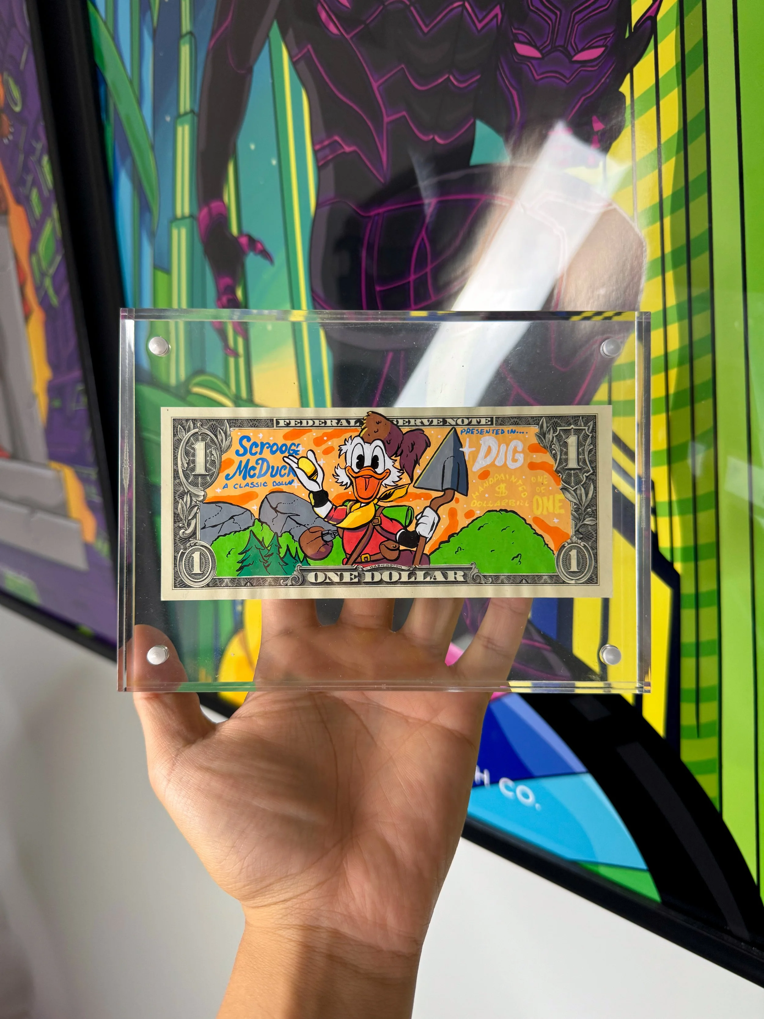 Limited “DIG” Dollar Bill