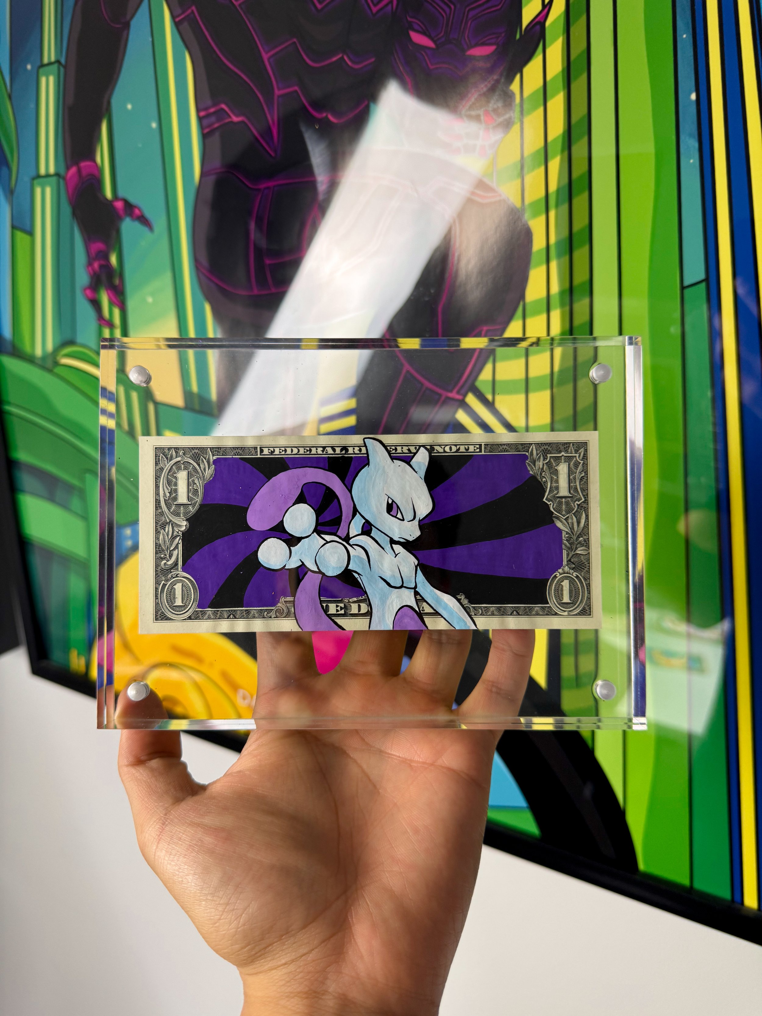 Limited “MEWTWO XL” Dollar Bill