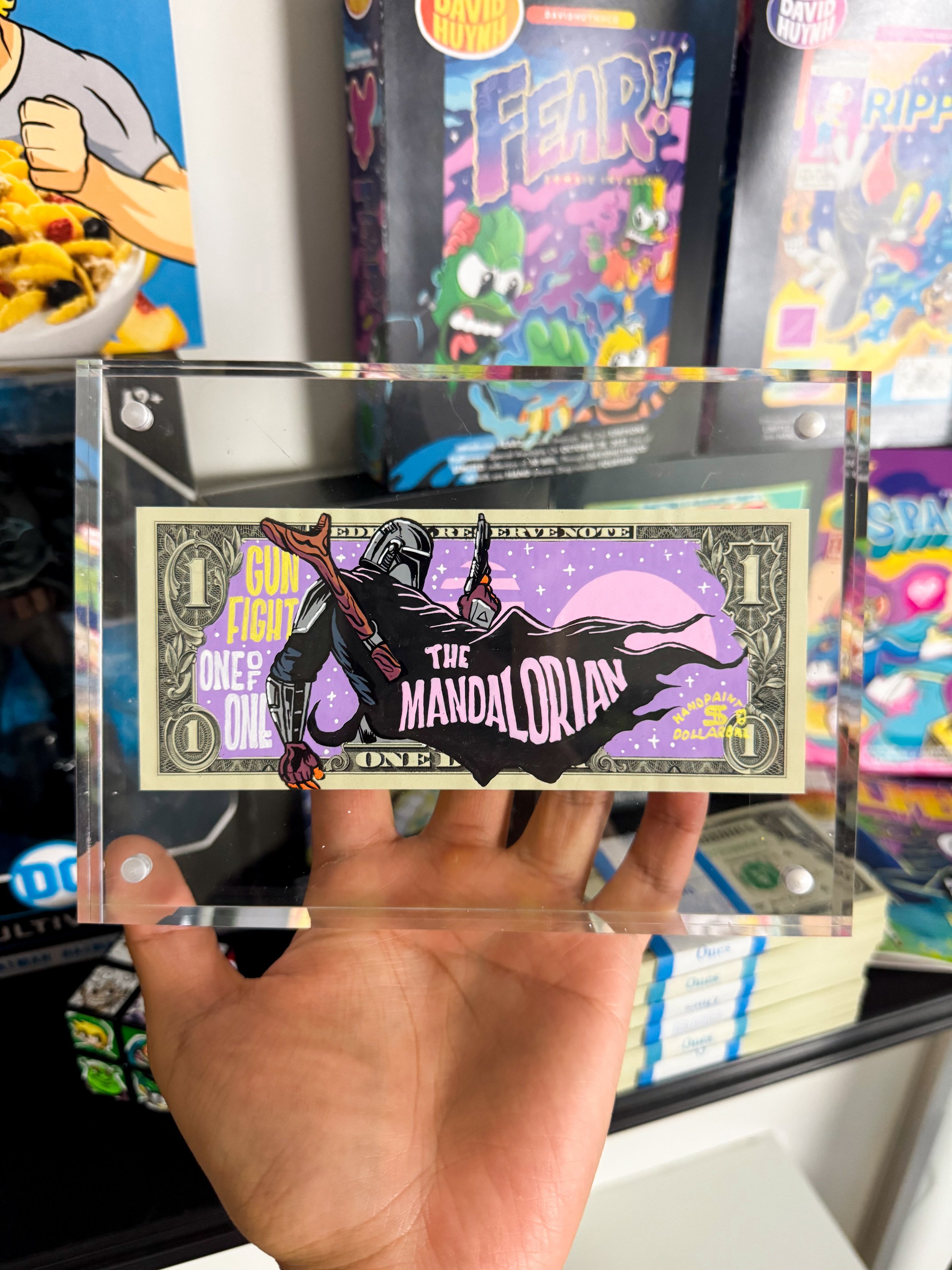 Limited “GUN FIGHT” Dollar Bill