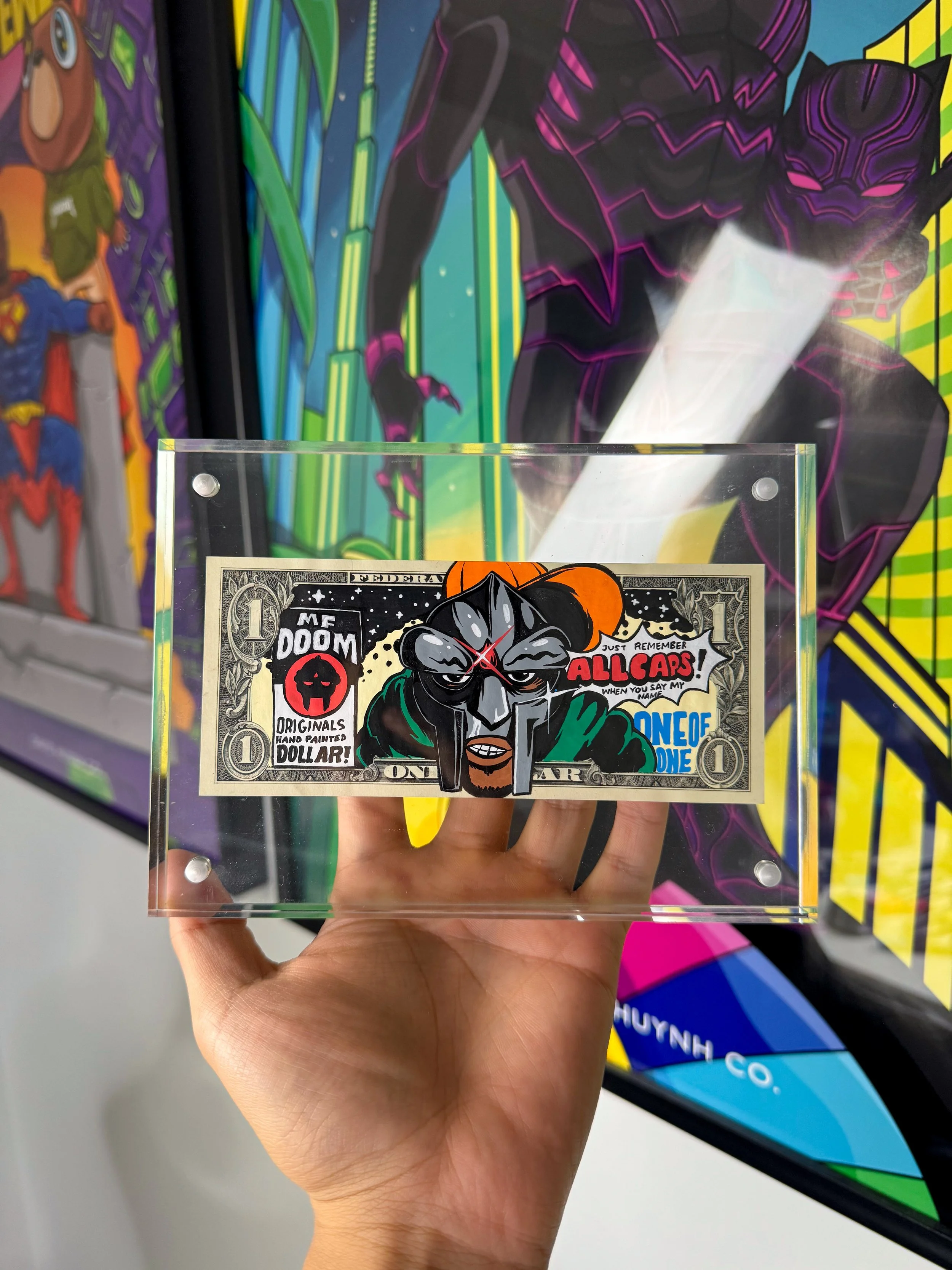 Limited “MF DOOM” Dollar Bill