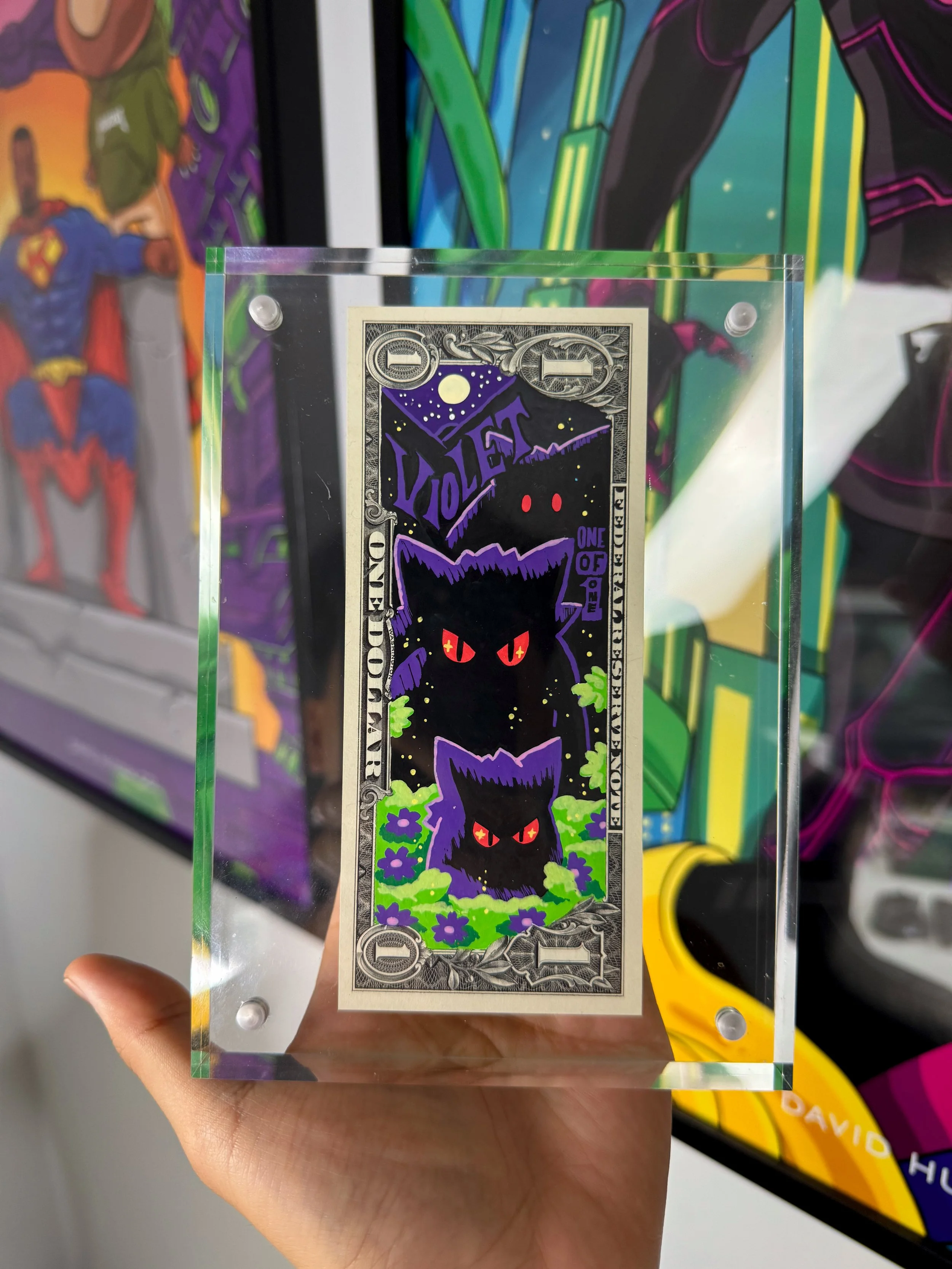 Limited “VIOLET” Dollar Bill