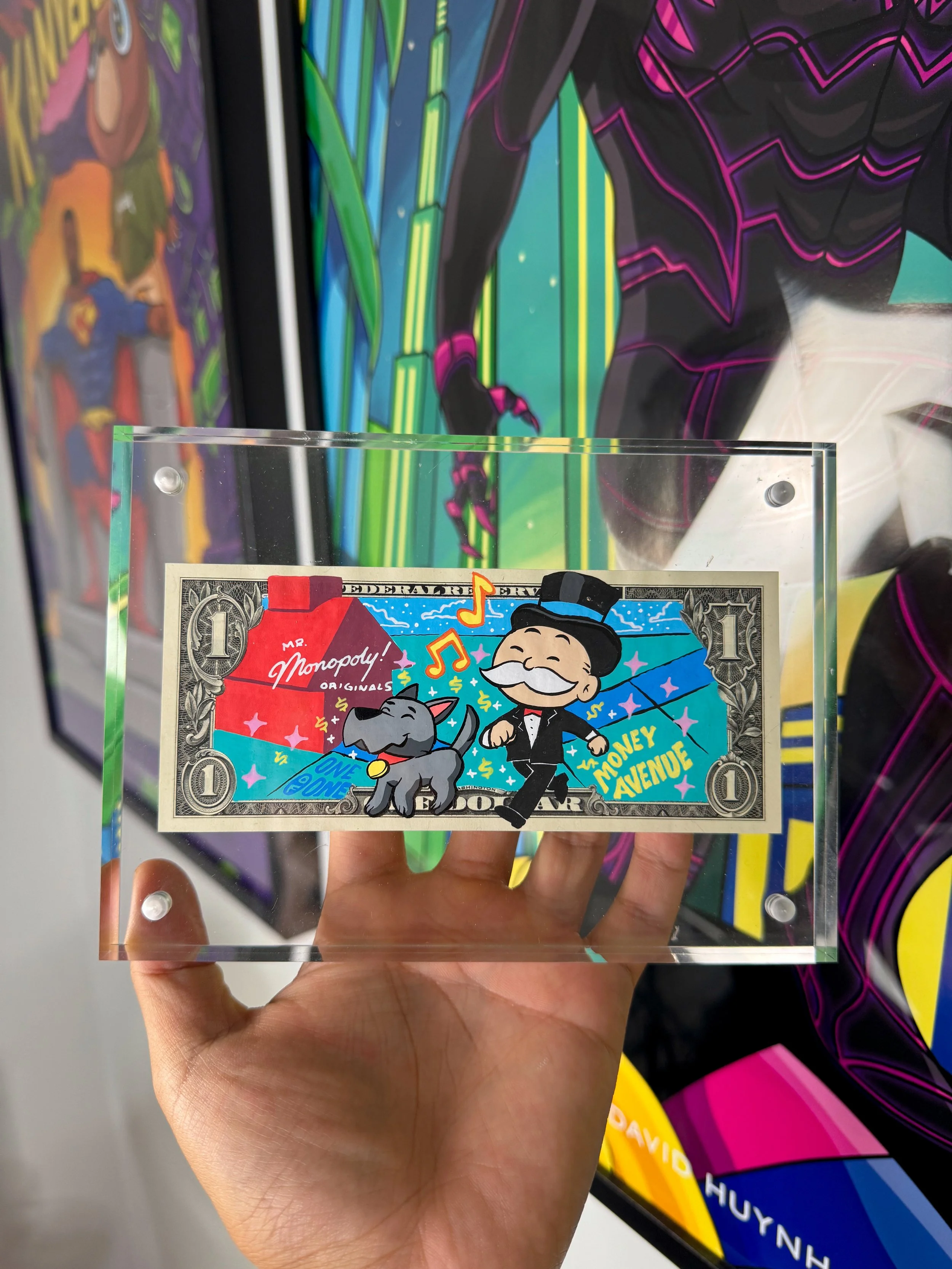 Limited “MONEY AVENUE” Dollar Bill