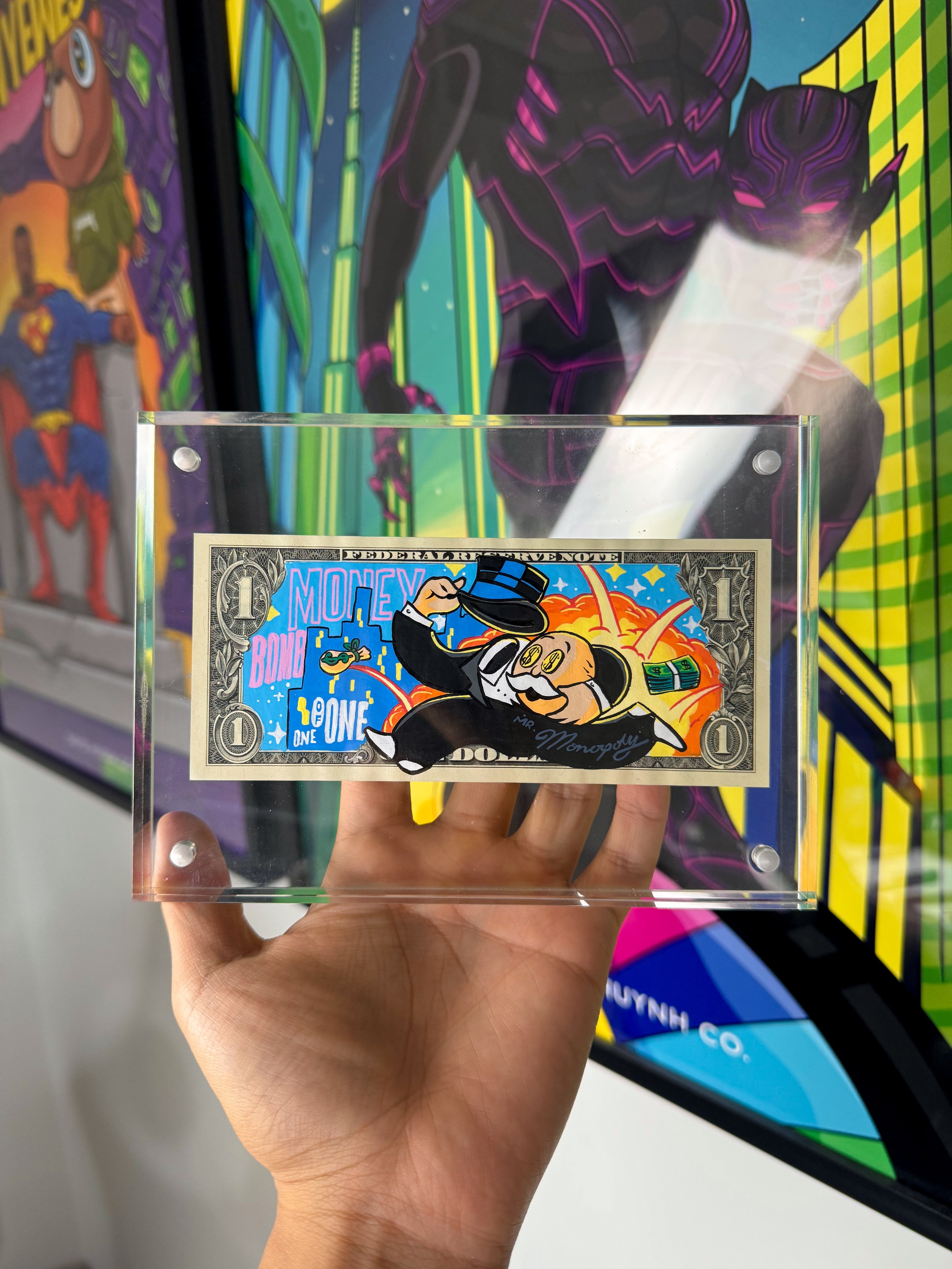 Limited “MONEY BOMB” Dollar Bill