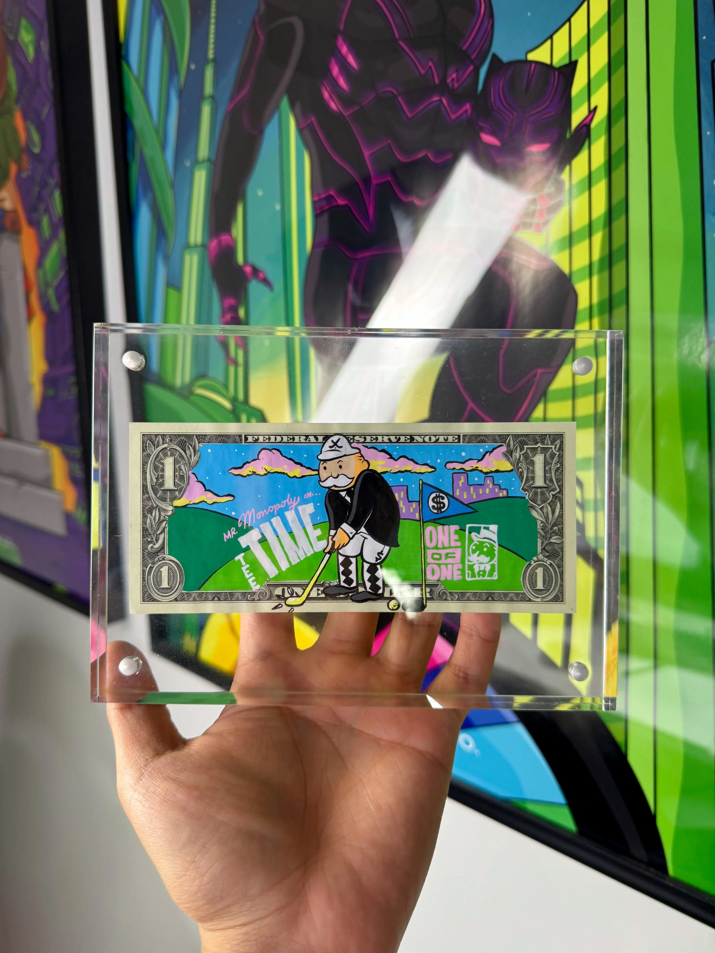 Limited  “TEE TIME” Dollar Bill